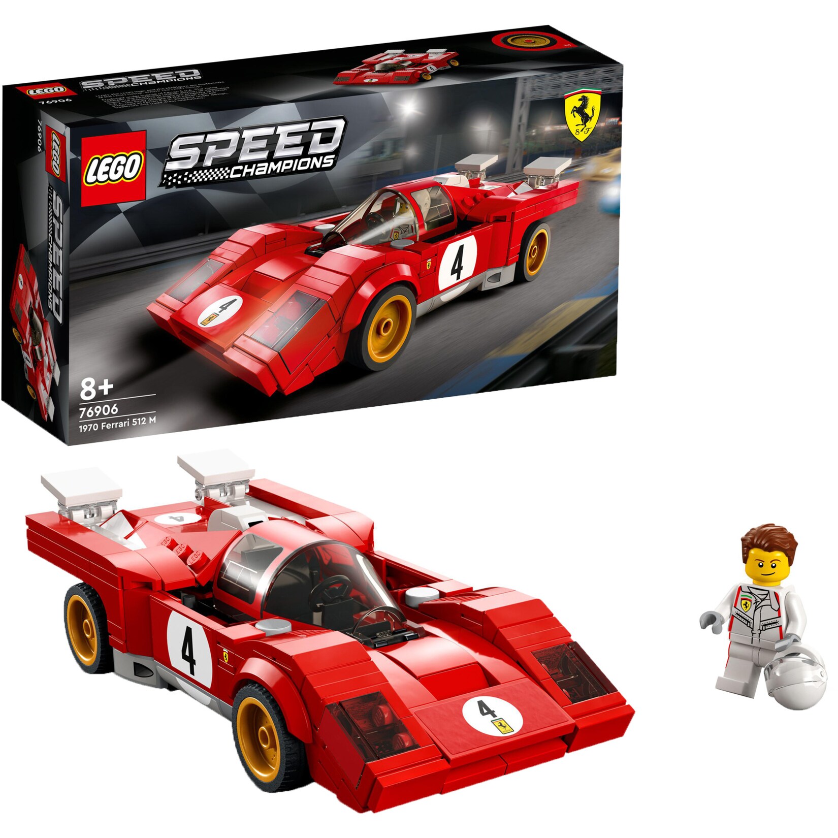 LEGO Konstruktionsspielzeug Speed Champions 1970 Ferrari 512 M | 05702017119045