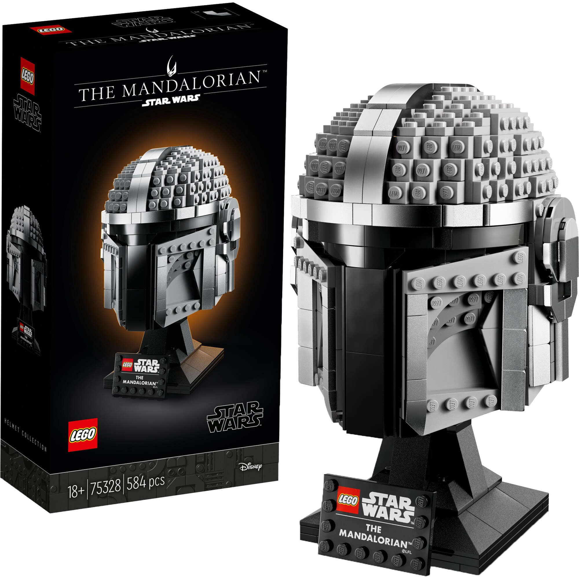 LEGO Konstruktionsspielzeug Star Wars Mandalorianer Helm - Bild 1