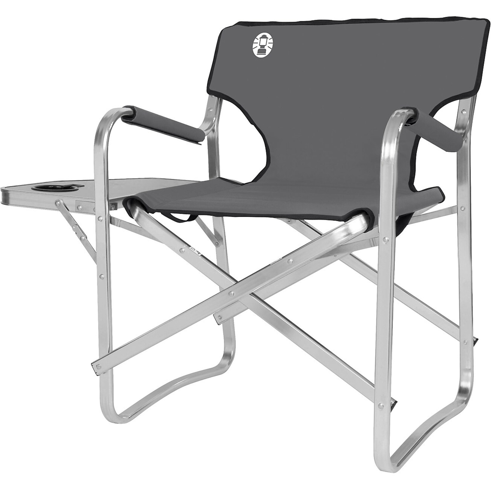 Coleman Stuhl Aluminium Deck Chair with Table