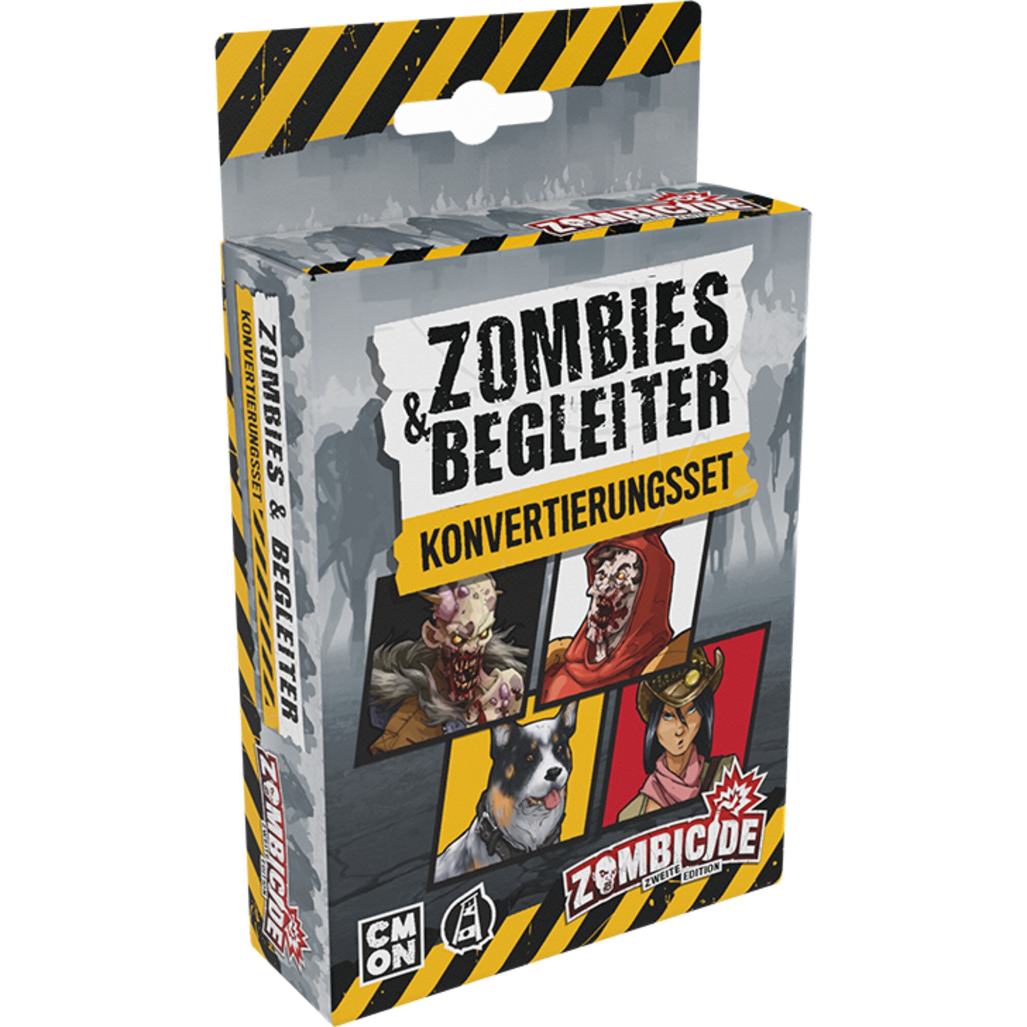 Asmodee Brettspiel Zombicide 2. Edition - Zombies & Begleiter - Bild 1