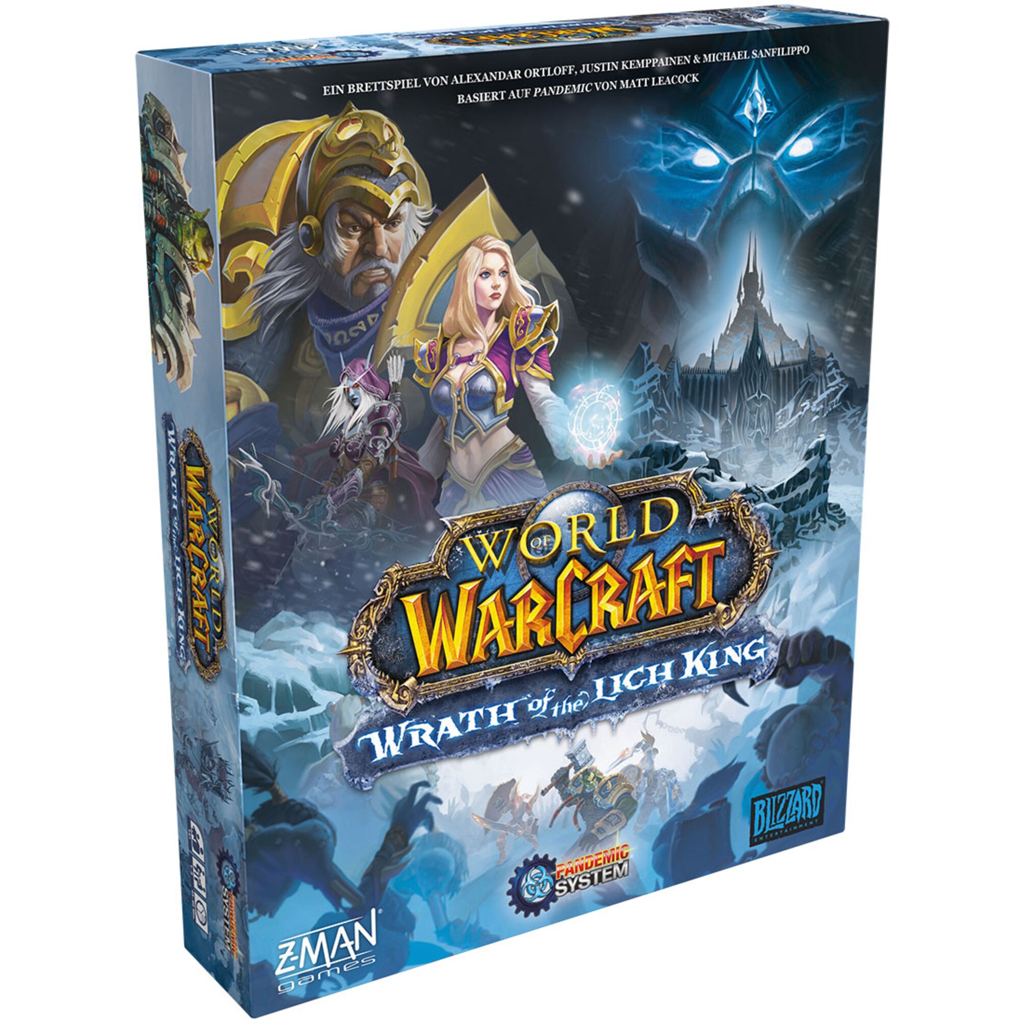 Asmodee Brettspiel World of Warcraft: Wrath of the Lich King - Ein Brettspiel mit dem Pandemic-System - Bild 1