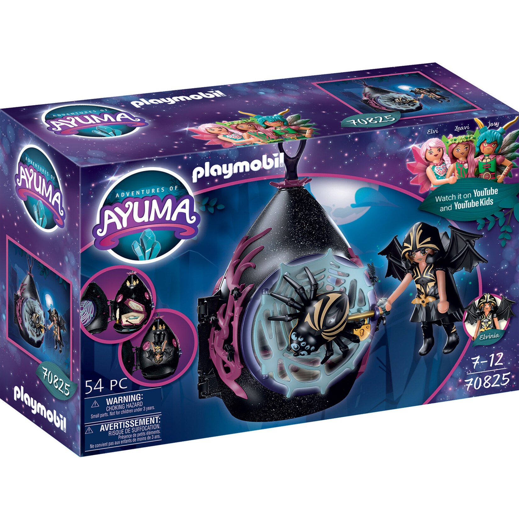 PLAYMOBIL Konstruktionsspielzeug Ayuma Unterschlupf der Bat Fairies | 04008789708250