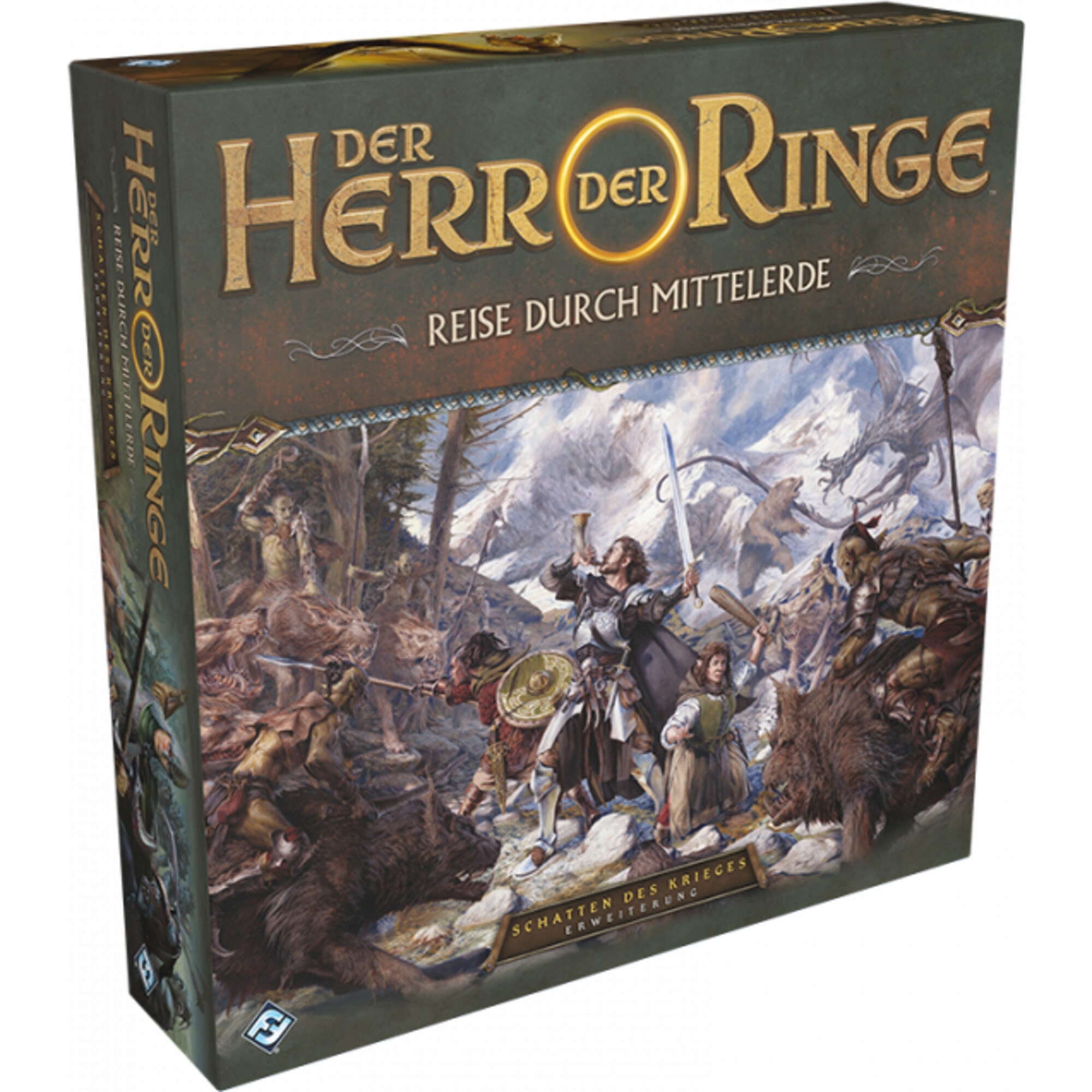 Asmodee Brettspiel Der Herr der Ringe - Reise durch Mittelerde: Schatten des Krieges - Bild 1