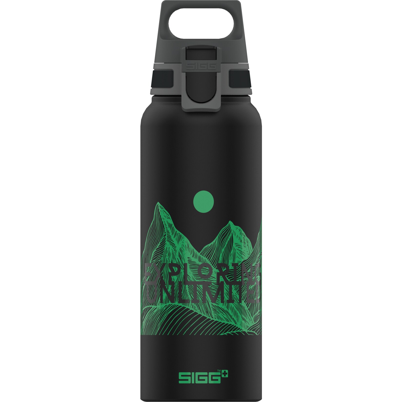 SIGG Trinkflasche Trinkflasche WMB ONE Pathfinder Black 1,0Liter | 07610465902622