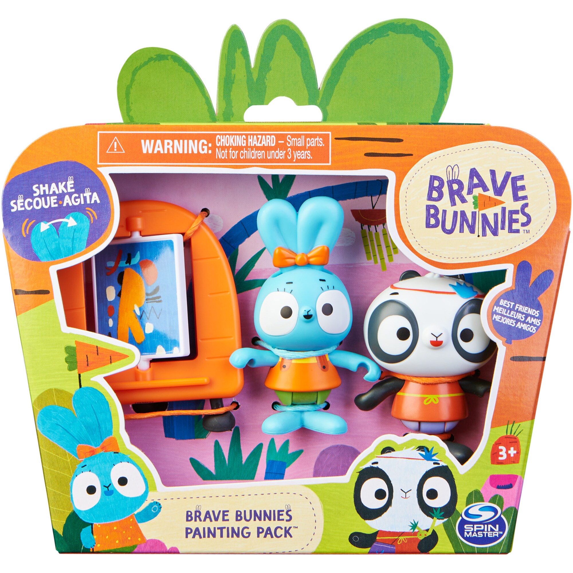 Brave Bunnies Spielfigur Brave Bunnies - Malen mit Boo Hase und Panda - Bild 1