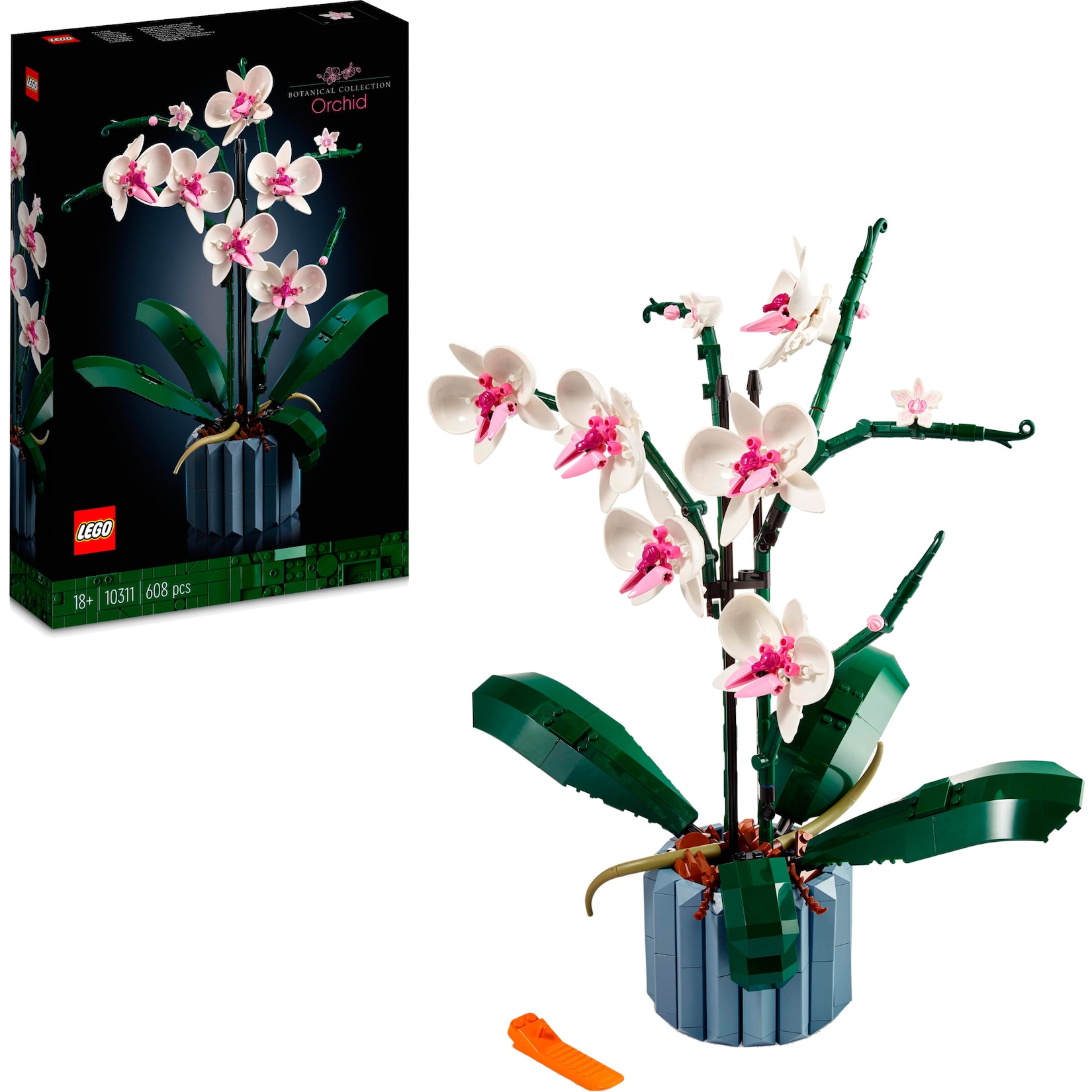 LEGO Konstruktionsspielzeug Botanical Collection Orchidee