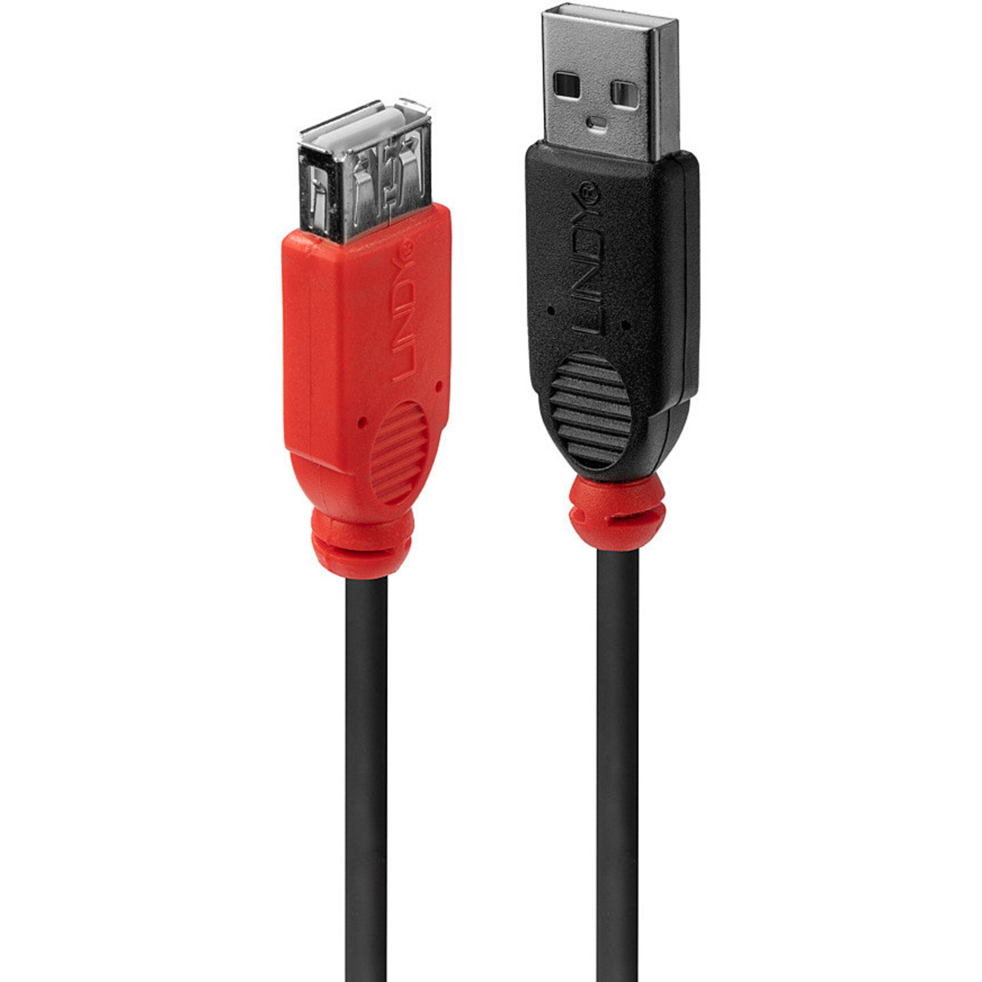 Lindy Verl&auml;ngerungskabel USB 2.0 Aktivverl&auml;ngerungskabel Slim, USB-A Stecker > USB-A Buchse - Bild 1