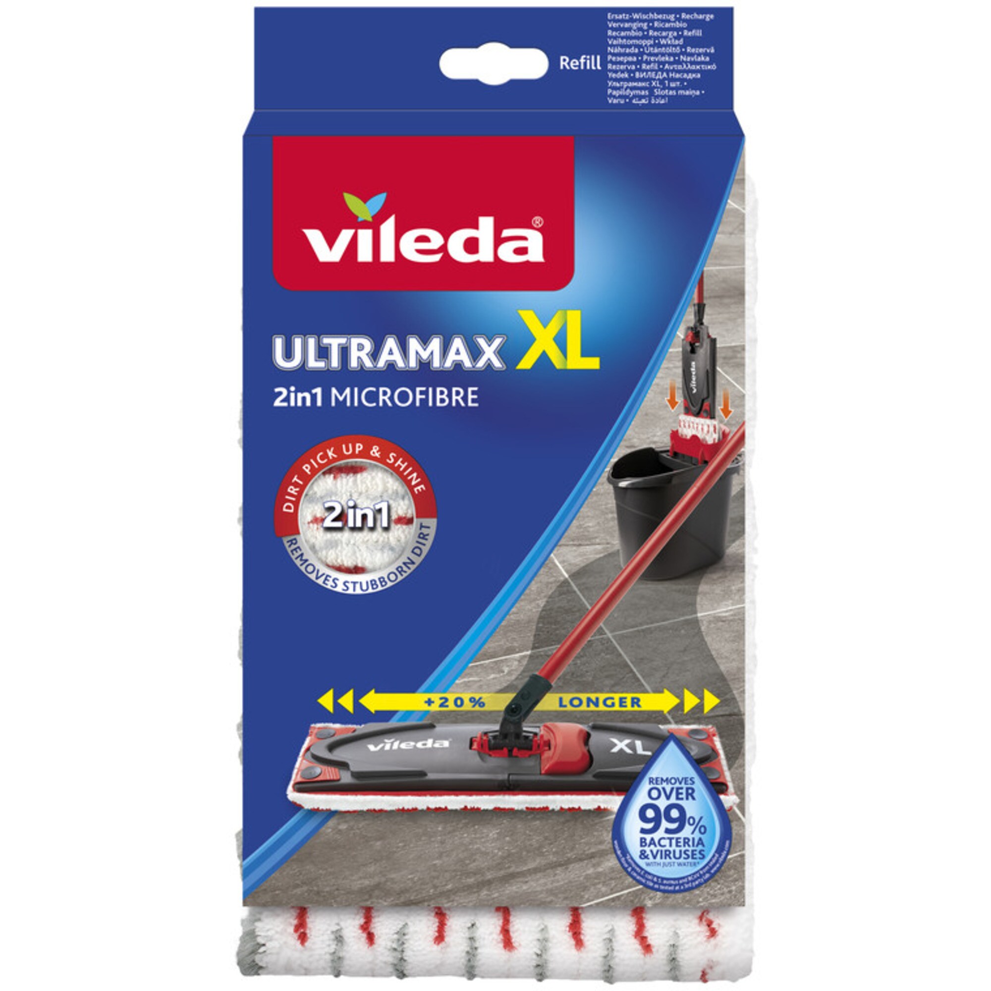 Vileda Wischbezug ULTRAMAX XL 2in1 Ersatz-Wischbezug - Bild 1