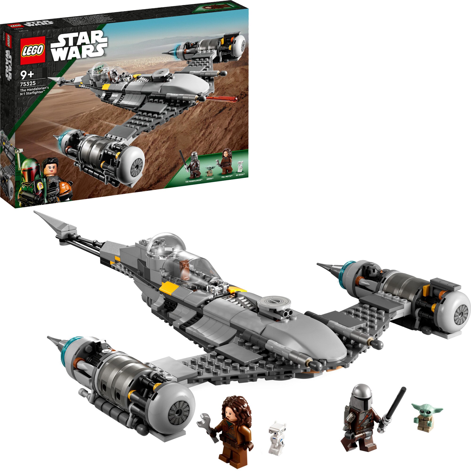LEGO Konstruktionsspielzeug Star Wars Der N-1 Starfighter des Mandalorianers - Bild 1