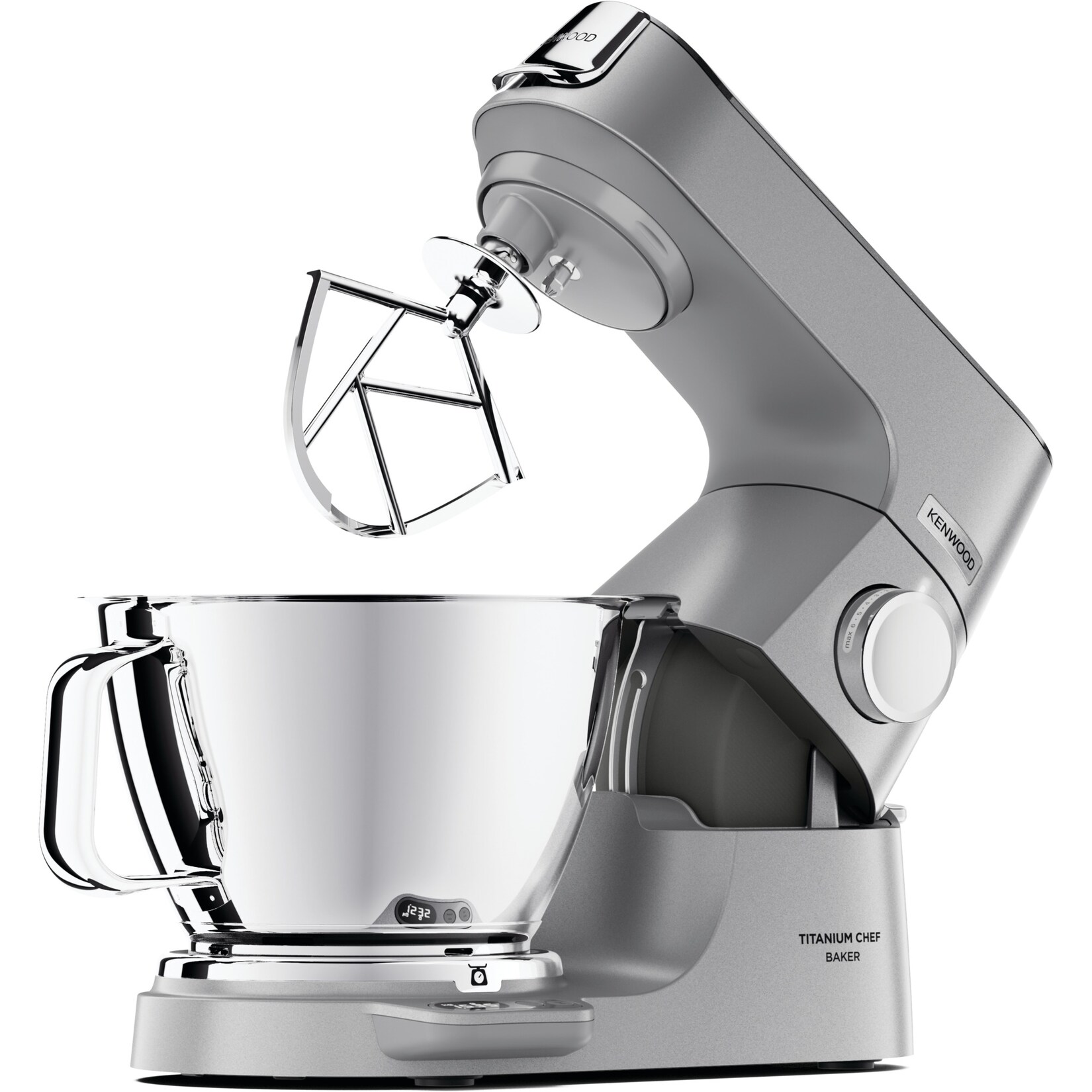 Kenwood Küchenmaschine Titanium Chef Baker Küchenmaschine KVC85.124SI | 05011423002323