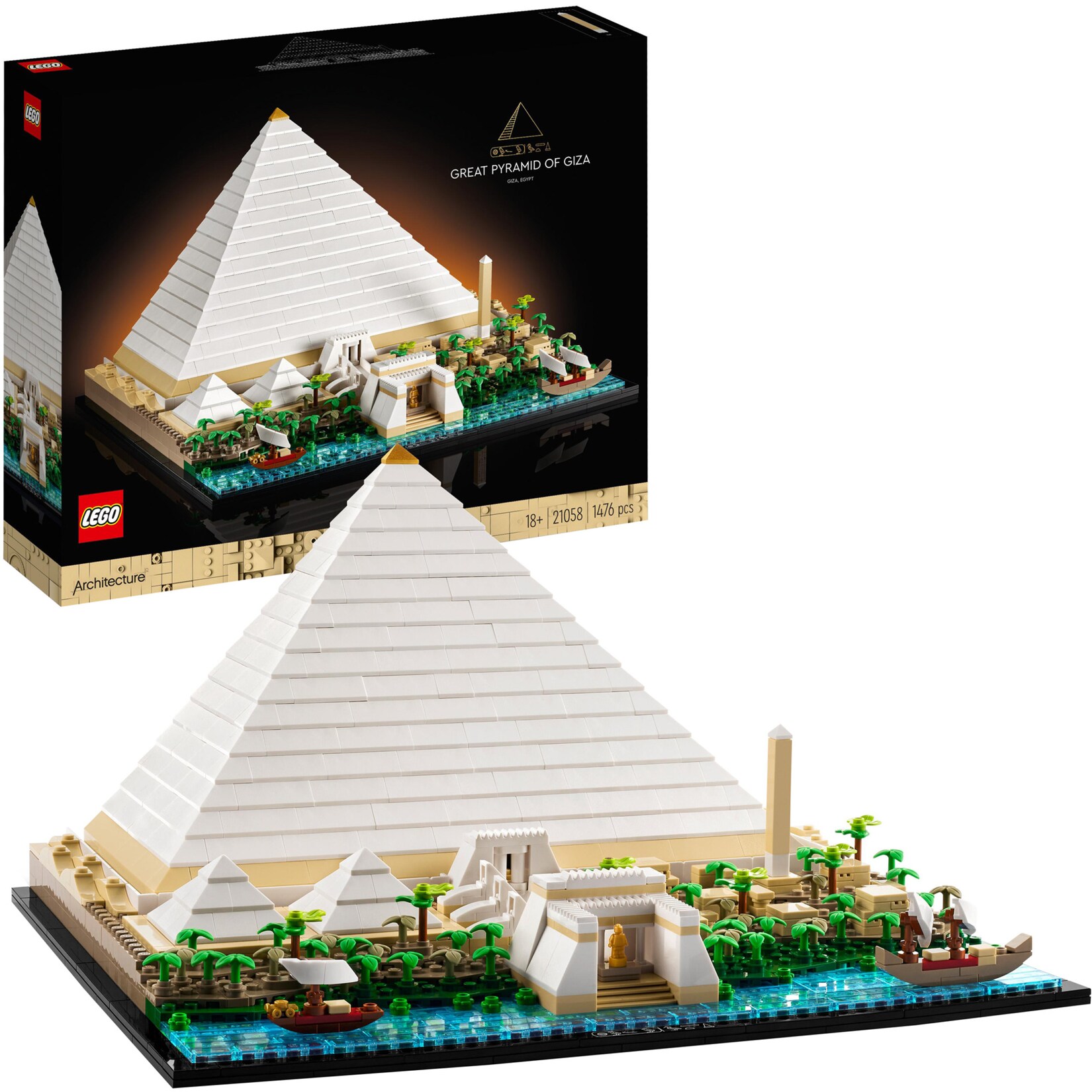 LEGO Konstruktionsspielzeug Architecture Cheops-Pyramide