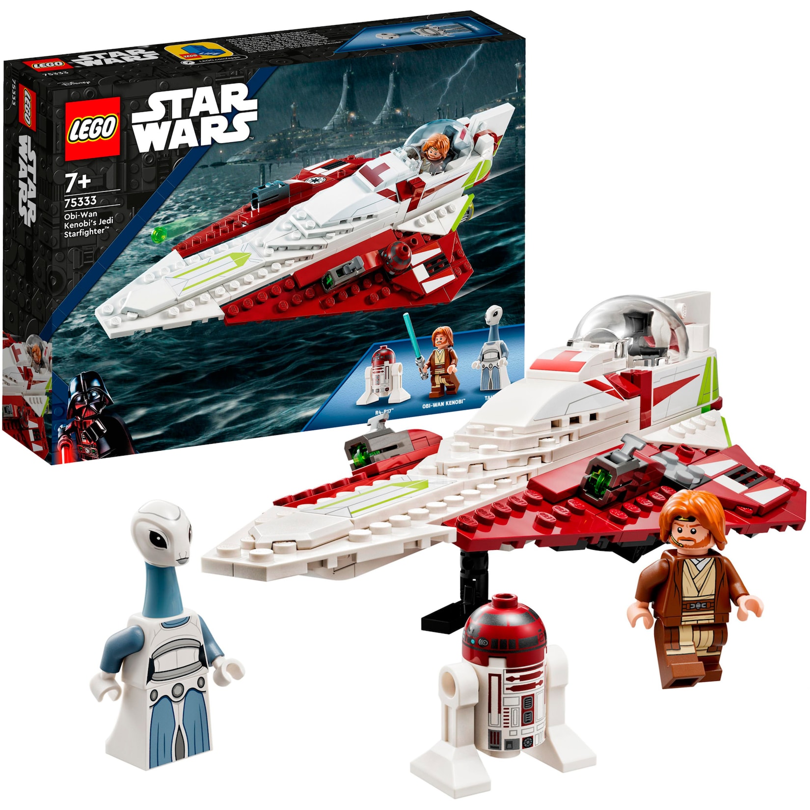 LEGO Konstruktionsspielzeug Star Wars Obi-Wan Kenobis Jedi Starfighter