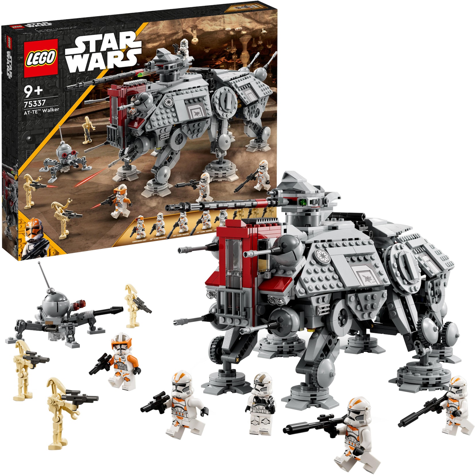 LEGO Konstruktionsspielzeug Star Wars AT-TE Walker