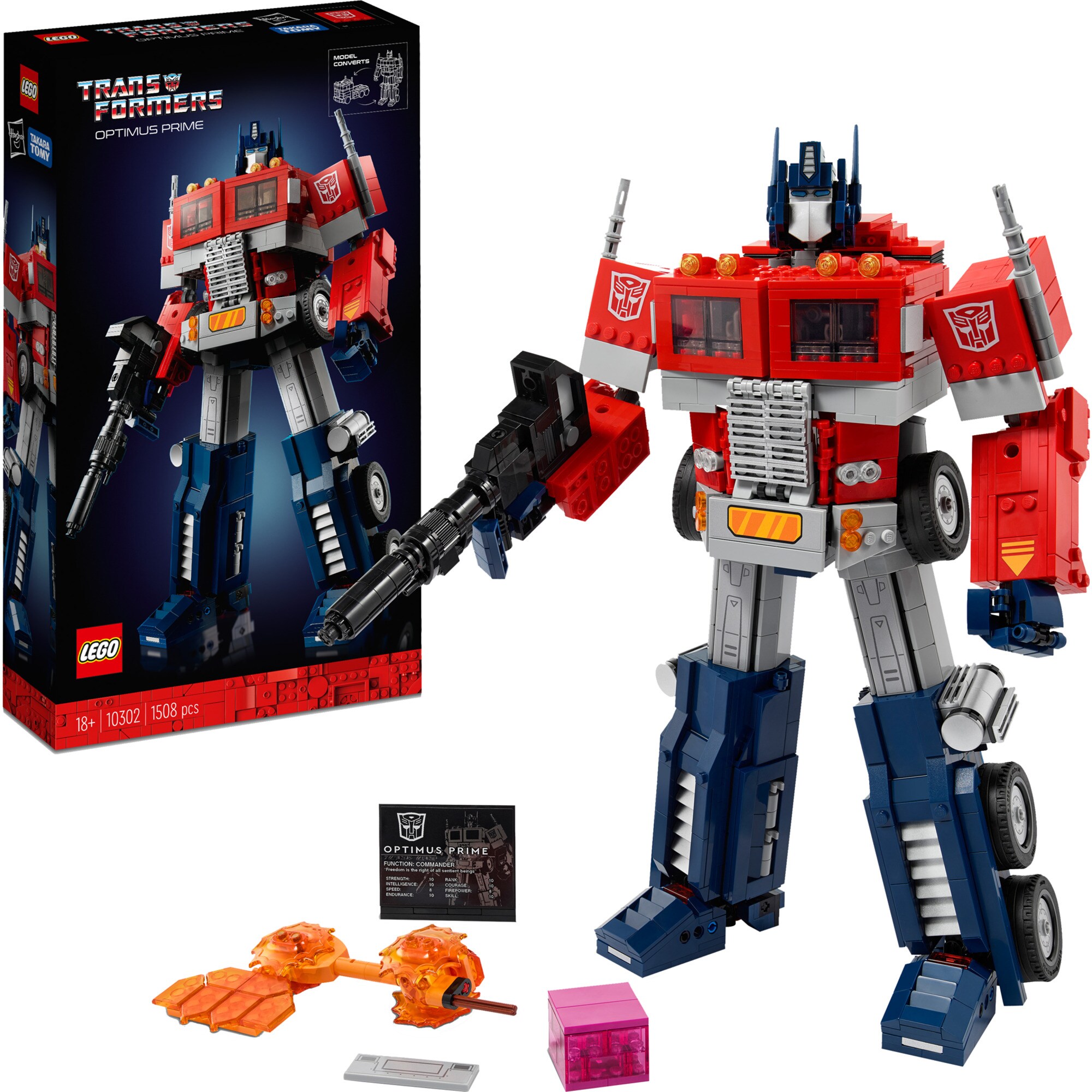 LEGO Konstruktionsspielzeug Icons Transformers Optimus Prime - Bild 1