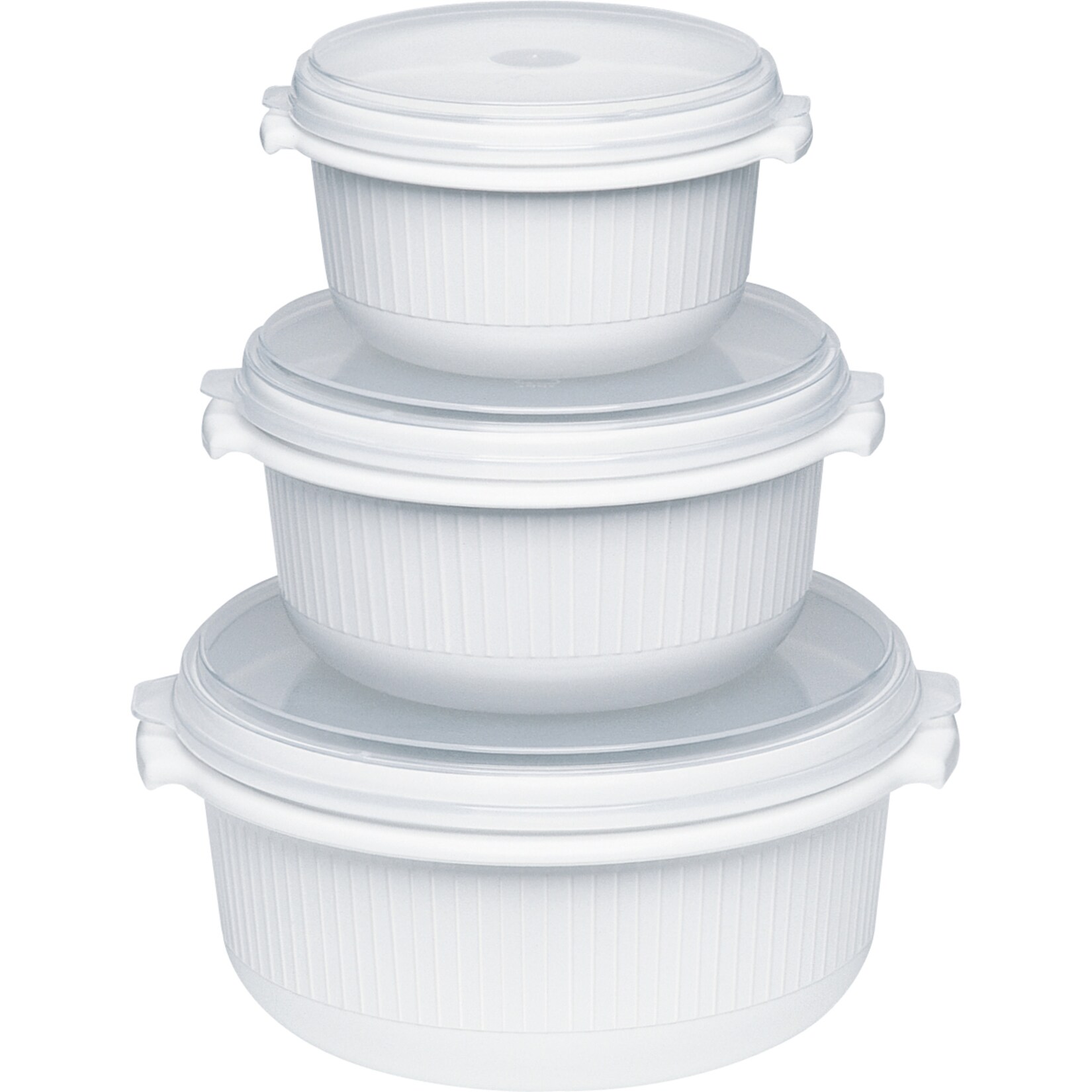 Emsa Dose MICRO FAMILY Mikrowellentopf, Starterset 3-teilig | 04009049068404
