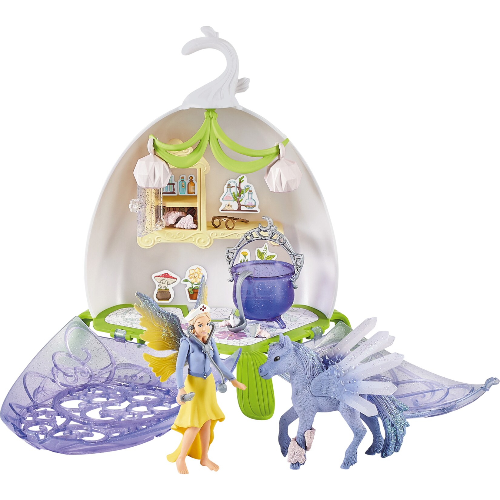 Schleich Spielfigur Bayala Magische Tierarzt-Blüte | 04059433573076