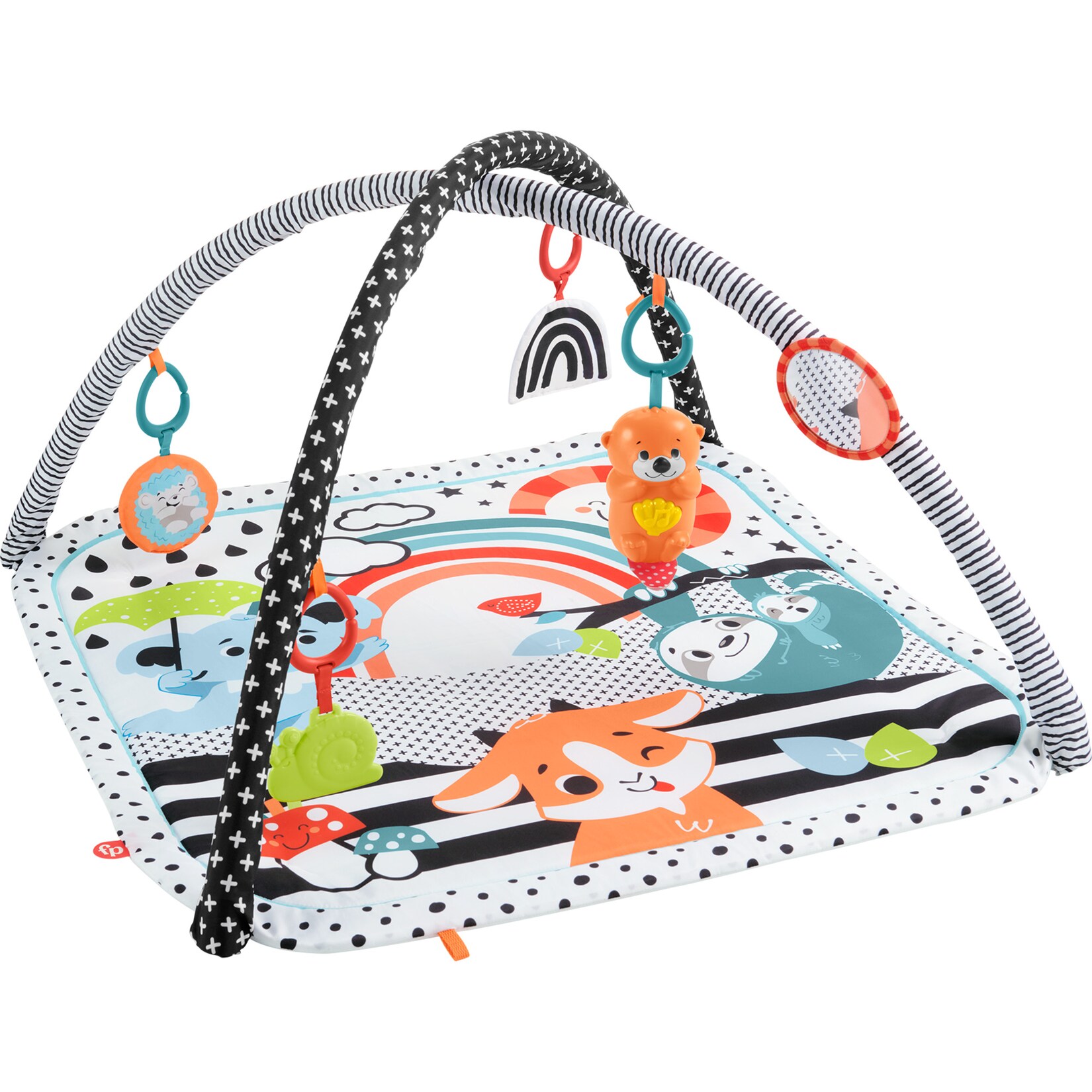 Fisher-Price Spielbogen/Decke Spieldecke mit Spielbogen, Licht & Musik | 00194735000319