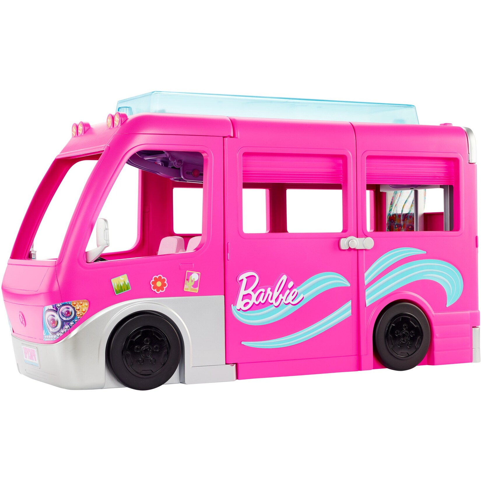 Barbie Spielfahrzeug Barbie Super Abenteuer-Camper mit Zubehör | 00194735007646