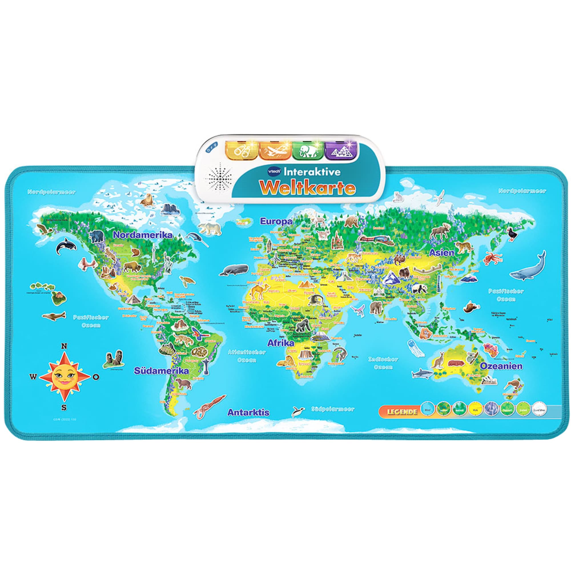 Vtech Lernspa&szlig; Interaktive Weltkarte - Bild 1
