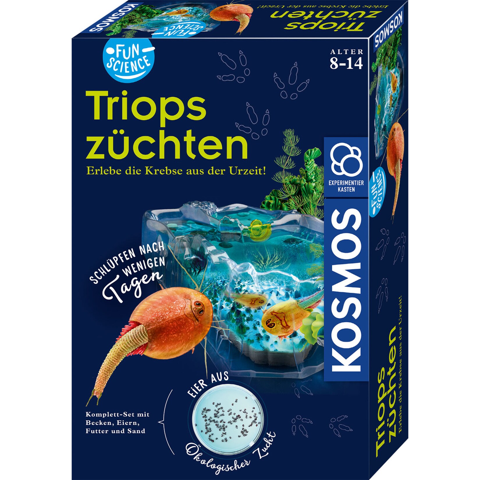 Kosmos Experimentierkasten Fun Science Triops züchten | 04002051637231