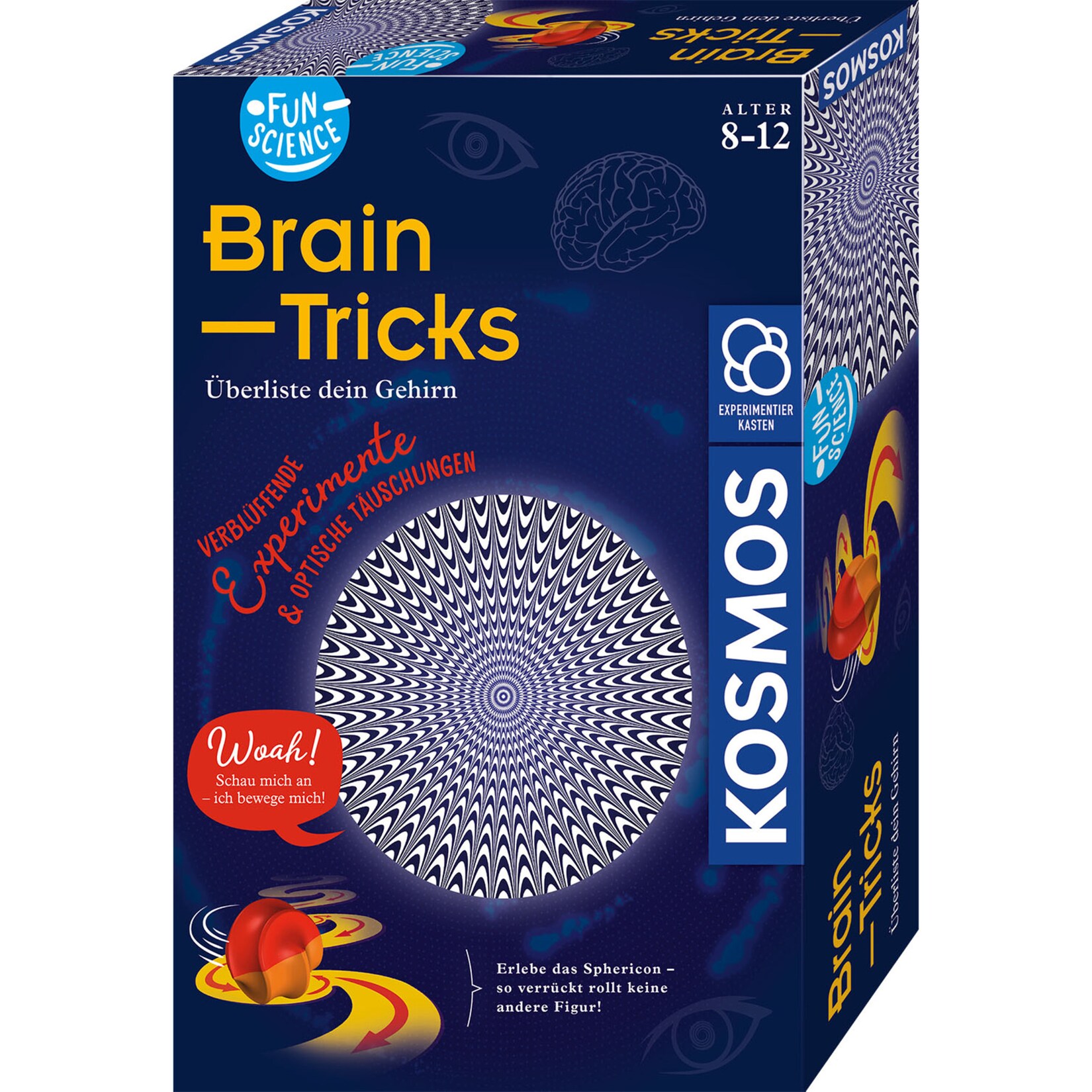 Kosmos Experimentierkasten Fun Science Brain Tricks | 04002051654252