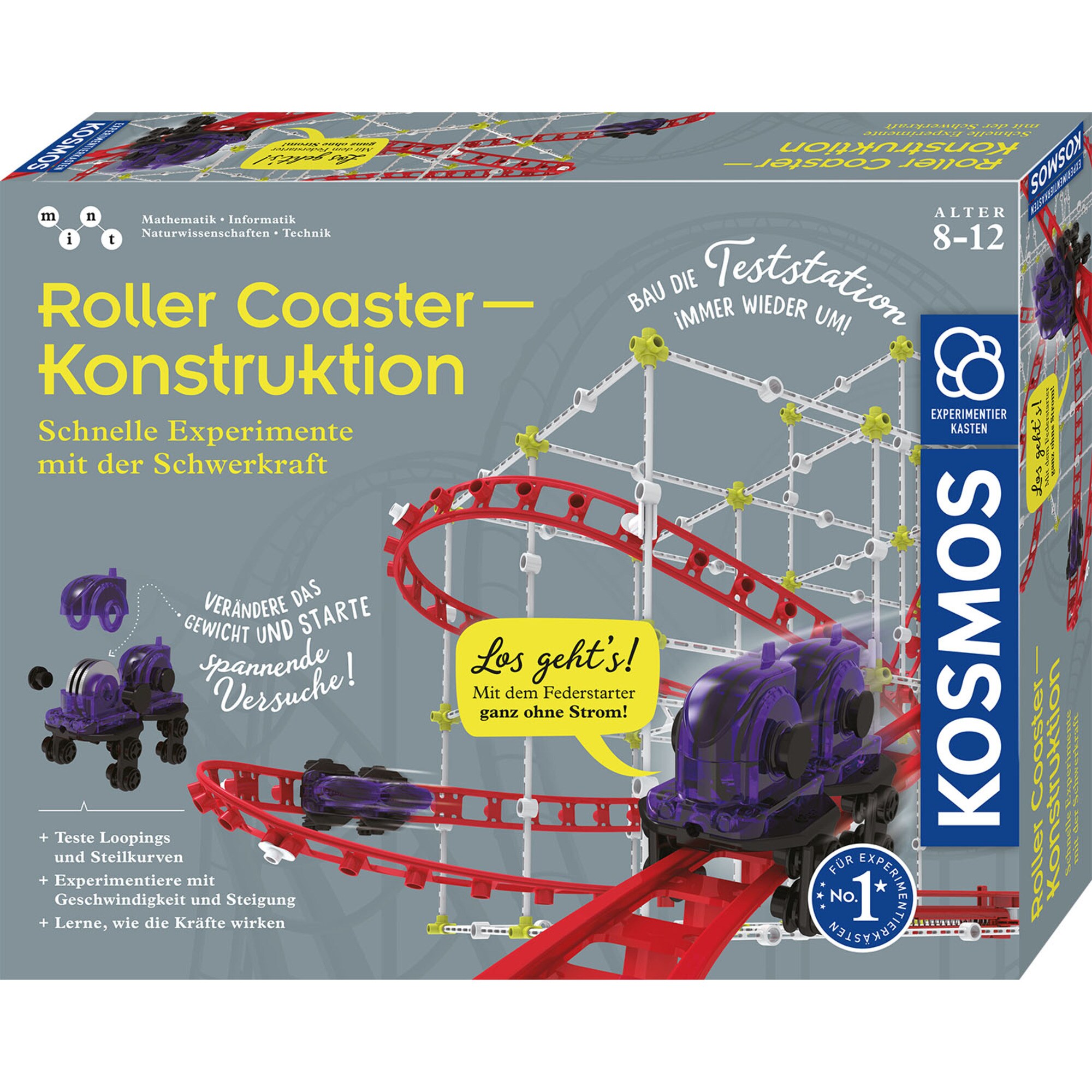 Kosmos Experimentierkasten Roller Coaster-Konstruktion - Bild 1