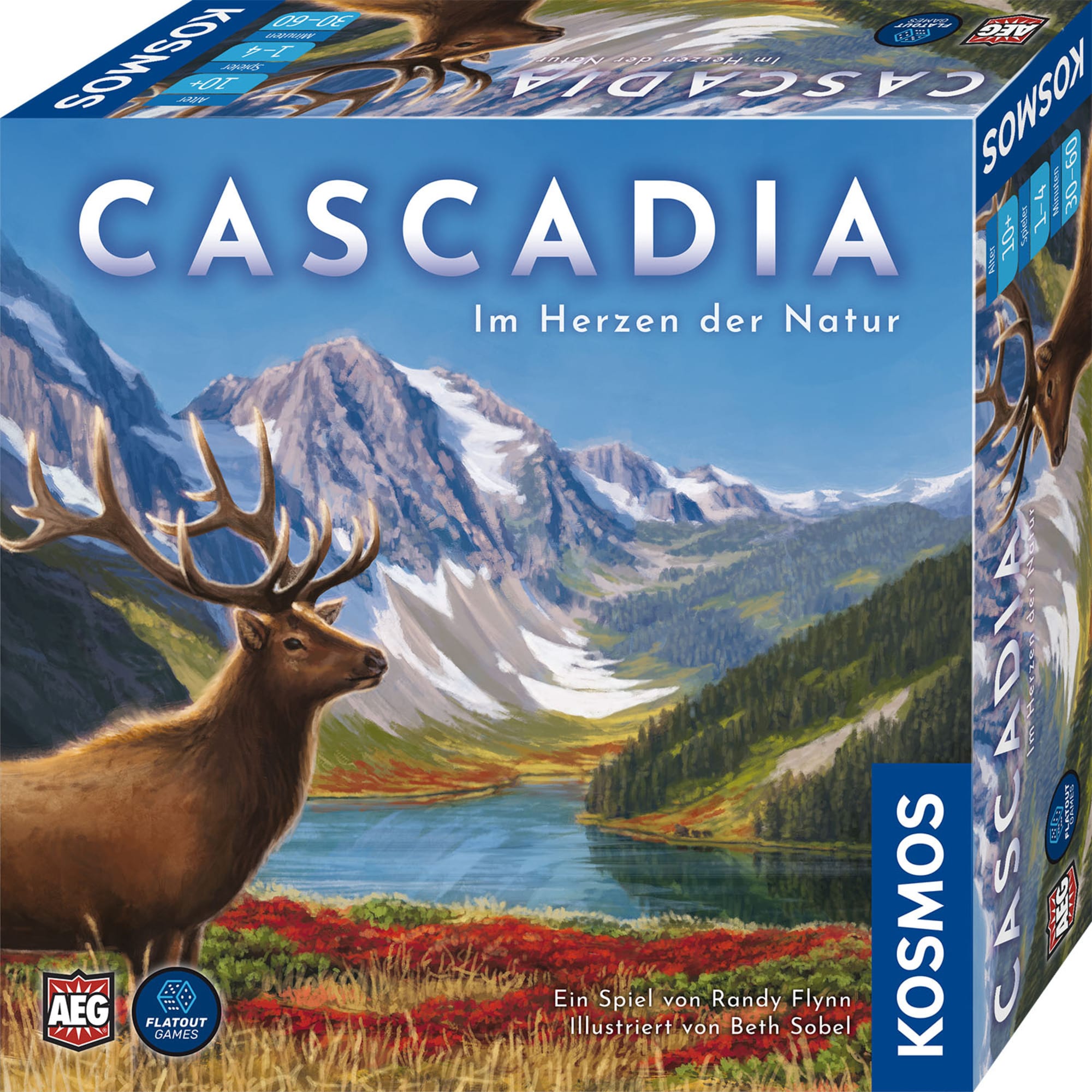 Kosmos Gesellschaftsspiel Cascadia - im Herzen der Natur - Bild 1
