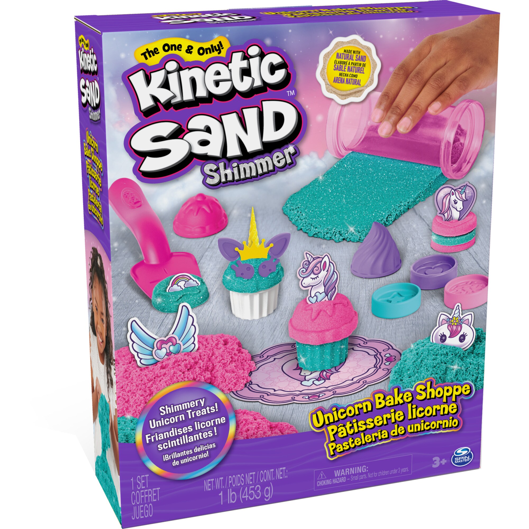 Kinetic Sand Spielsand Kinetic Sand - Einhorn Back Set - Bild 1