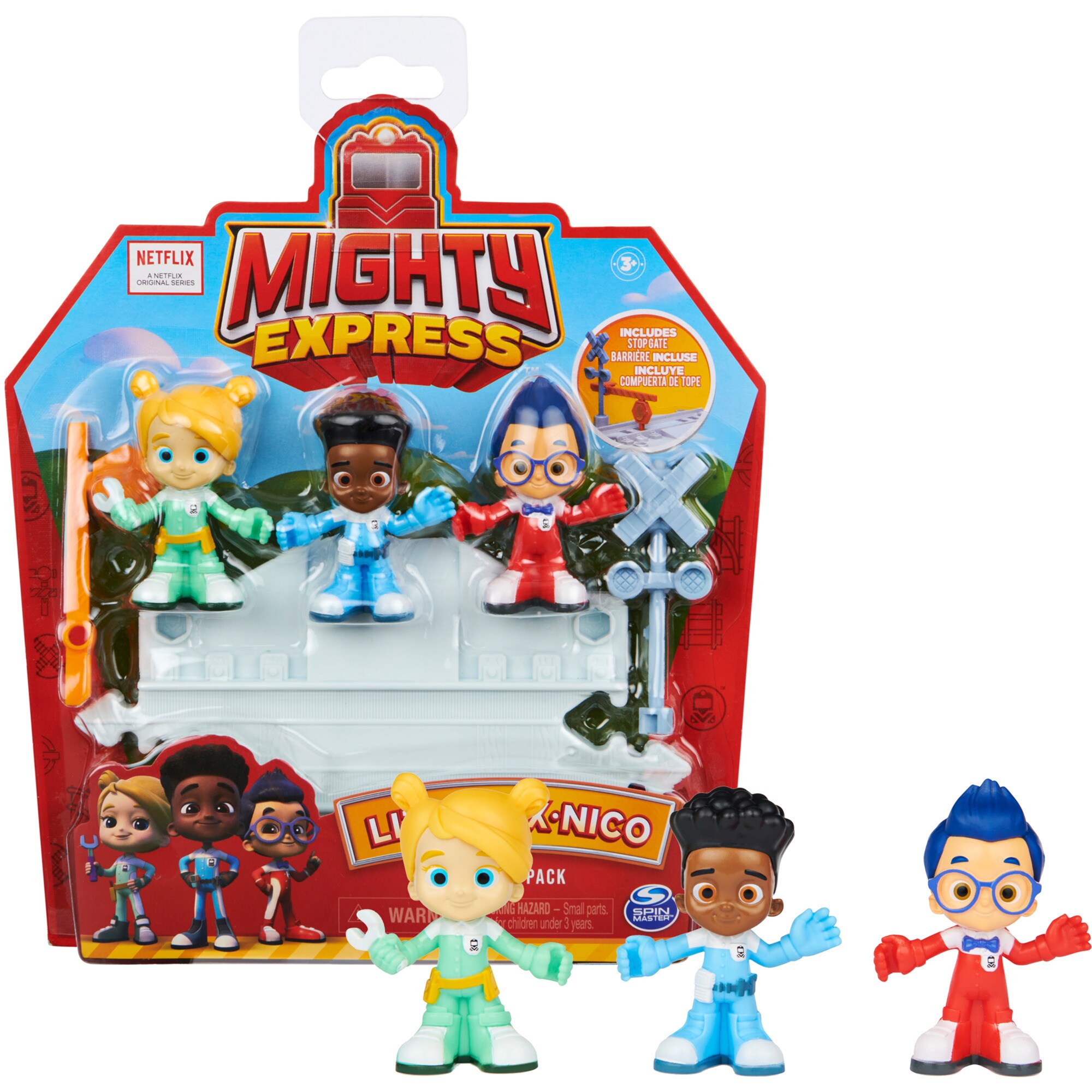 Mighty Express Spielfigur Mighty Express Kinderfiguren 3er-Set - Bild 1