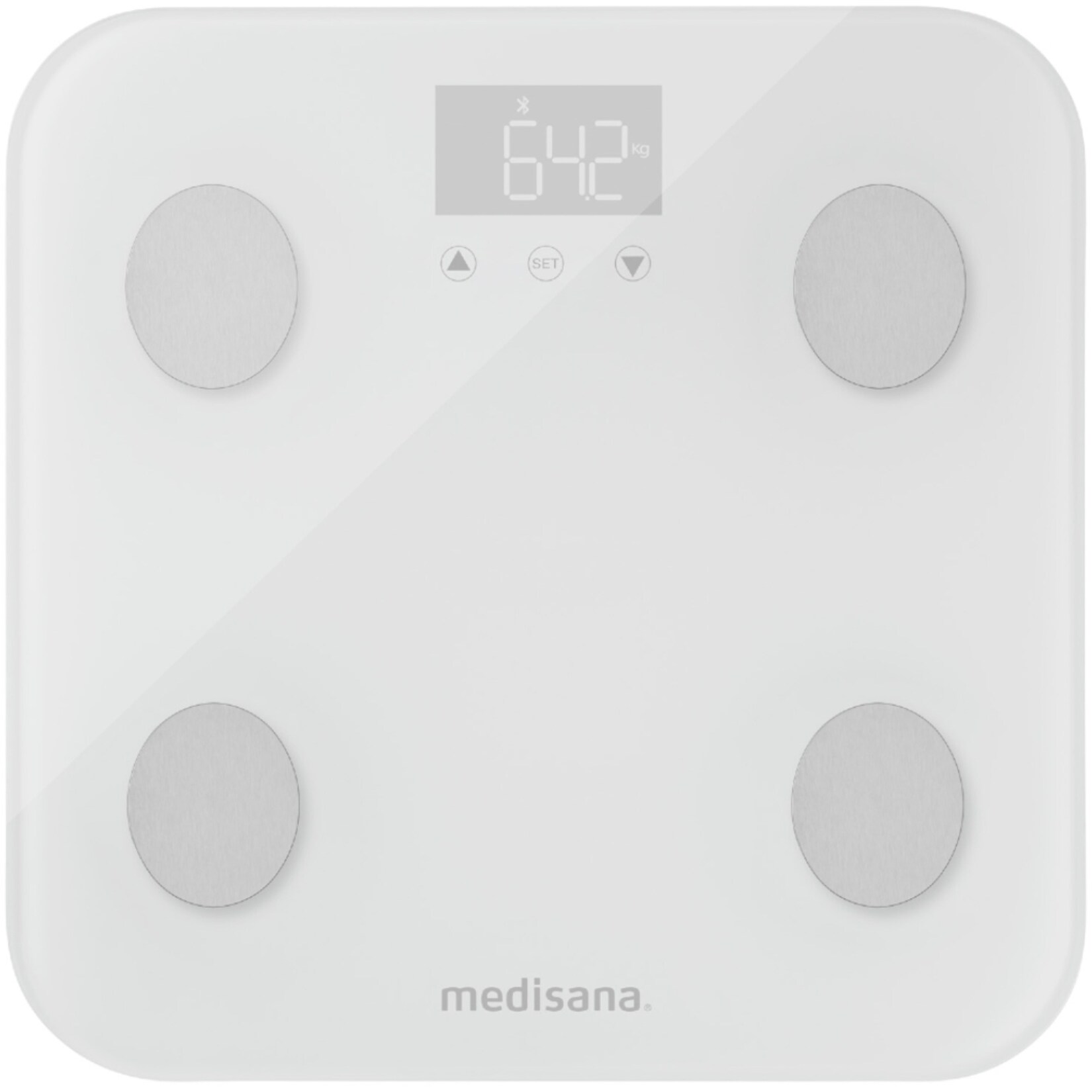 Medisana Waage connect WiFi & Bluetooth Körperanalysewaage BS 600
