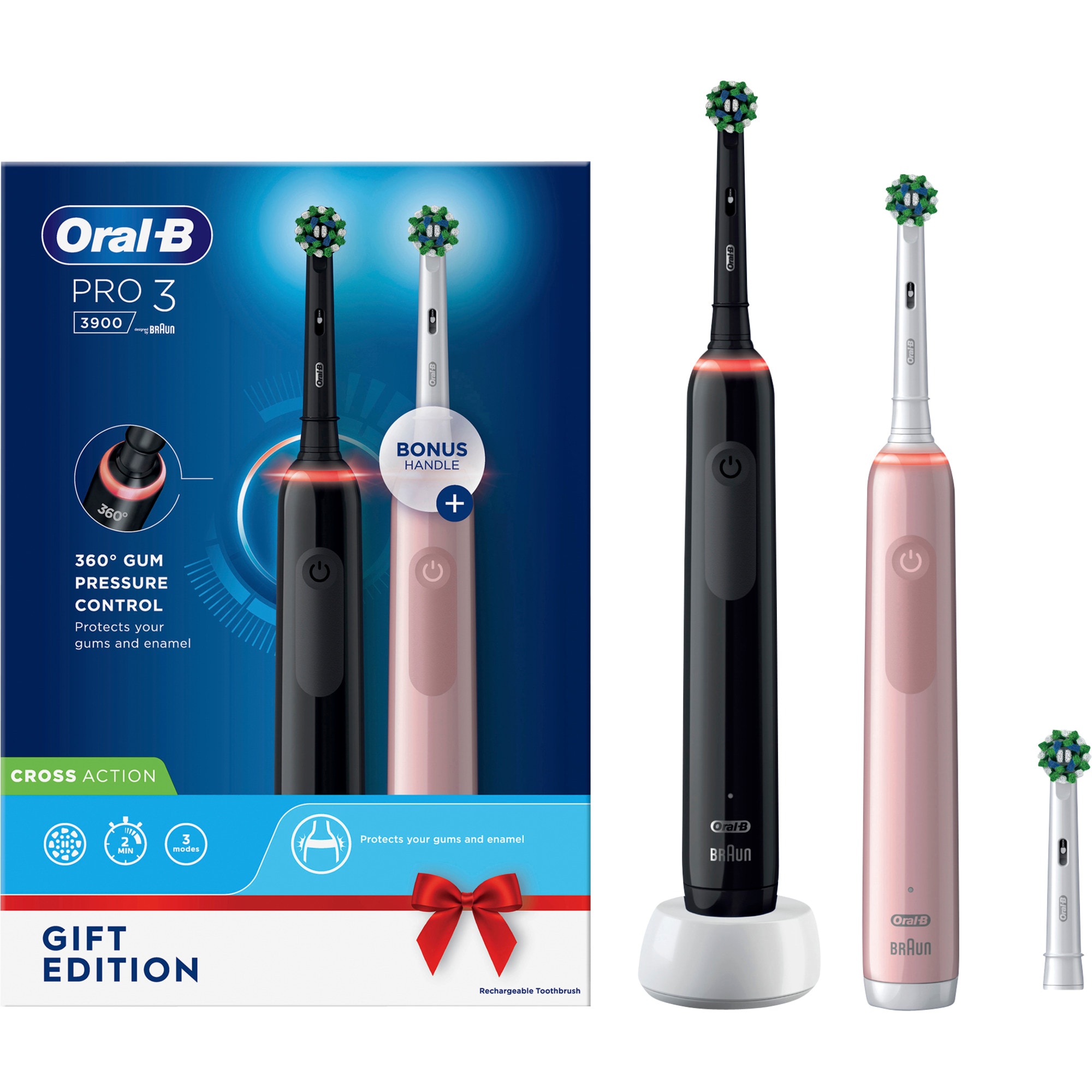 Oral-B Elektrische Zahnb&uuml;rste Oral-B Pro 3 3900N Geschenk Edition - Bild 1