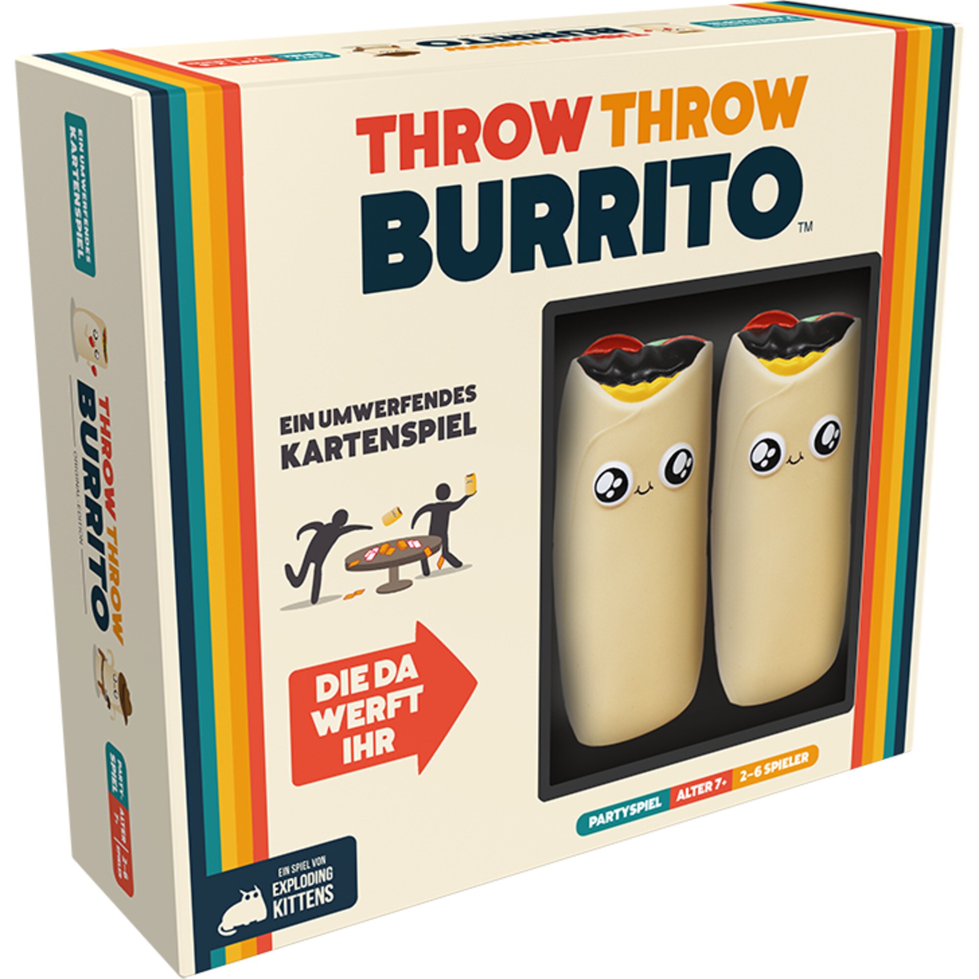 Asmodee Kartenspiel Throw Throw Burrito - Bild 1