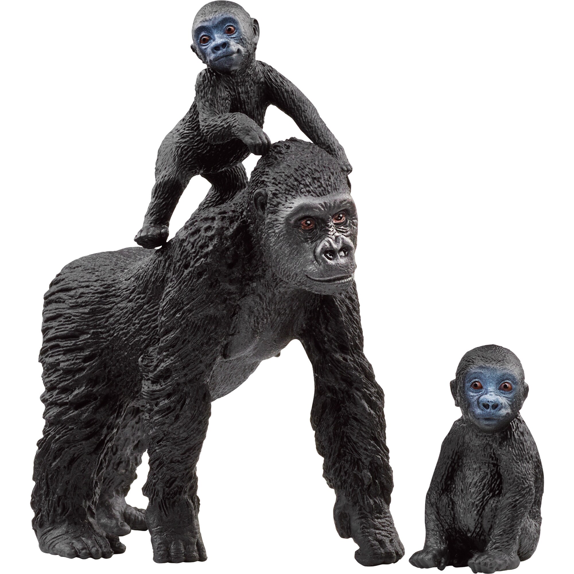 Schleich Spielfigur Wild Life Flachland Gorilla Familie - Bild 1
