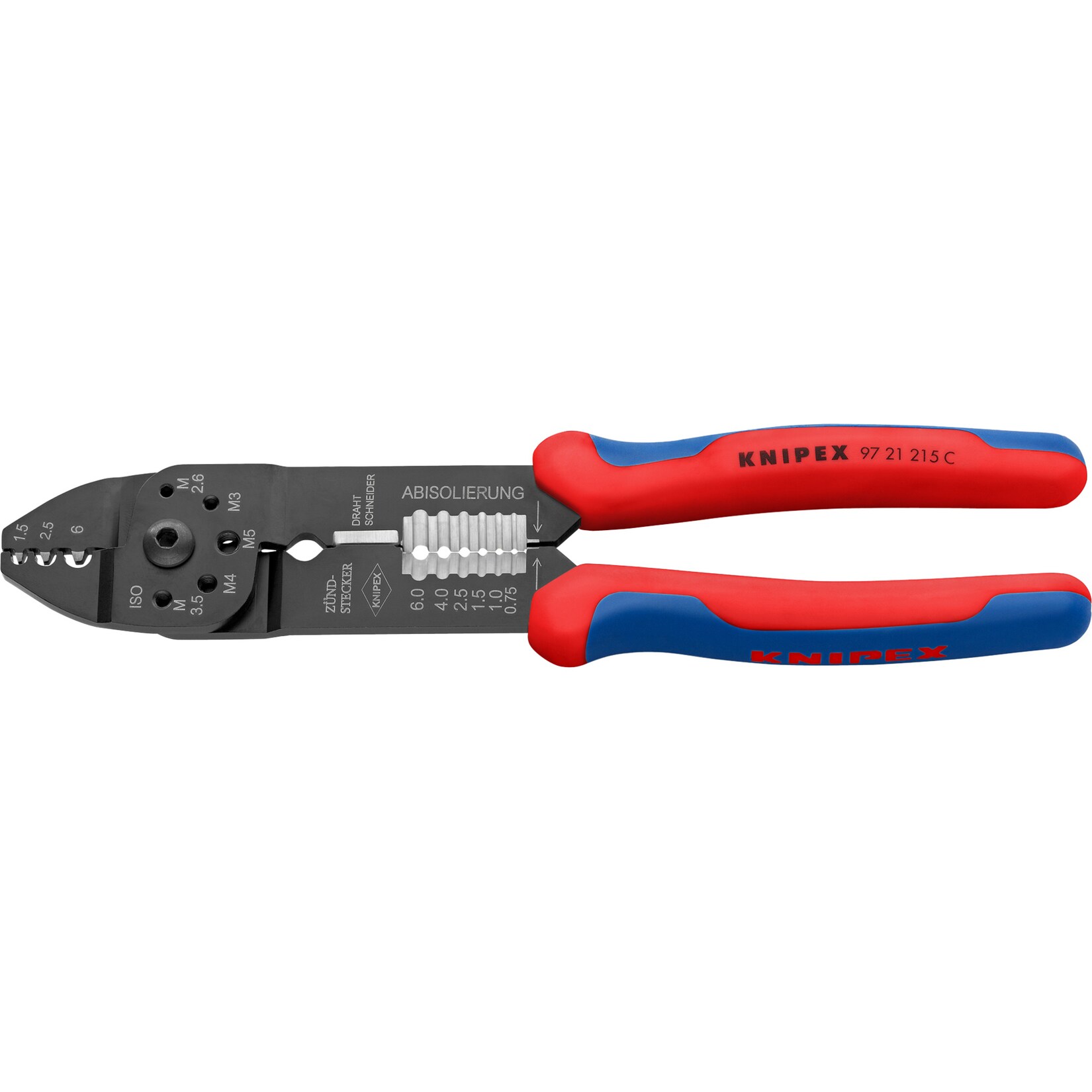Knipex Crimpzange Crimpzange 97 21 215 C | 04003773019701