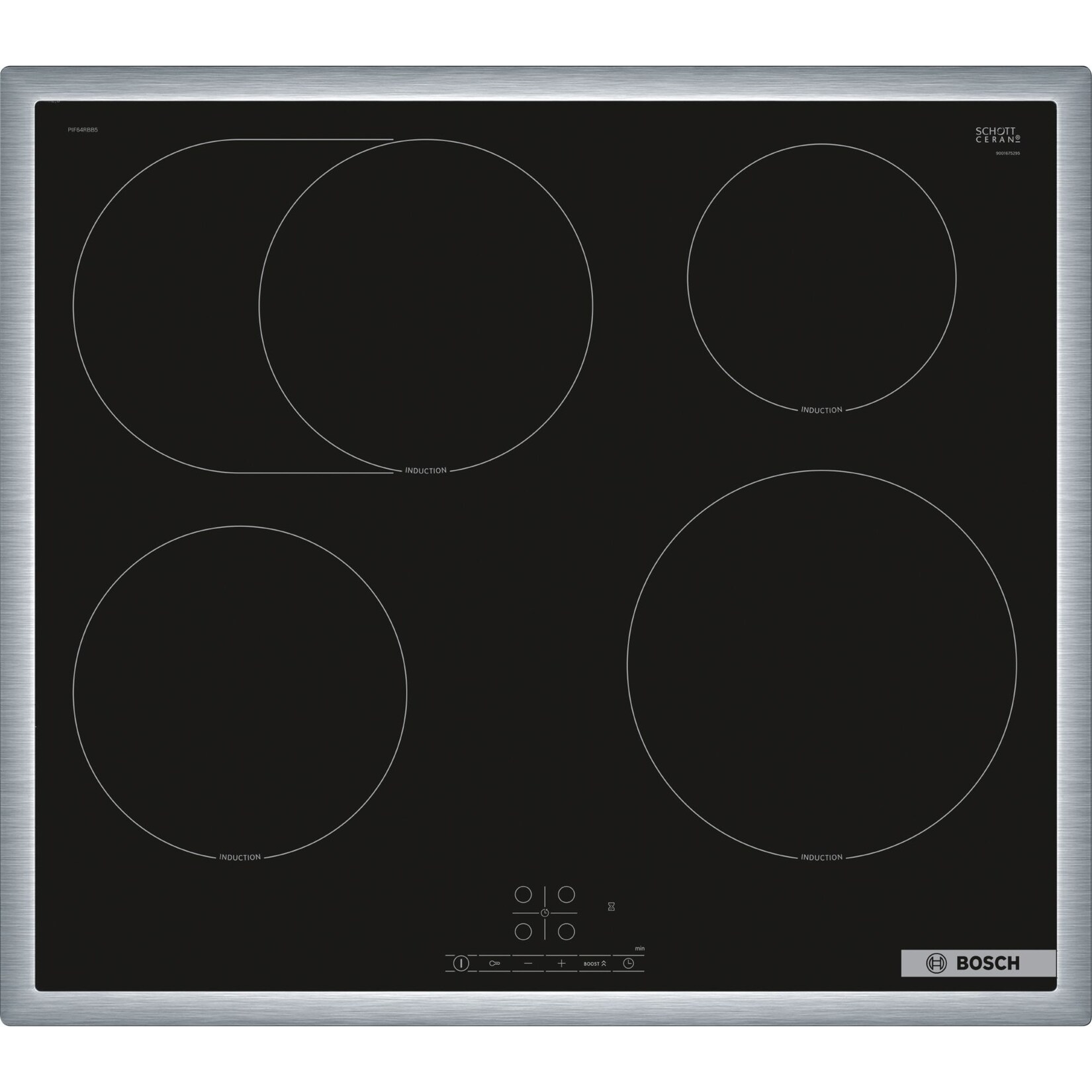 Bosch Autarkes Kochfeld PIF64RBB5E Serie 4 | 04242005289721