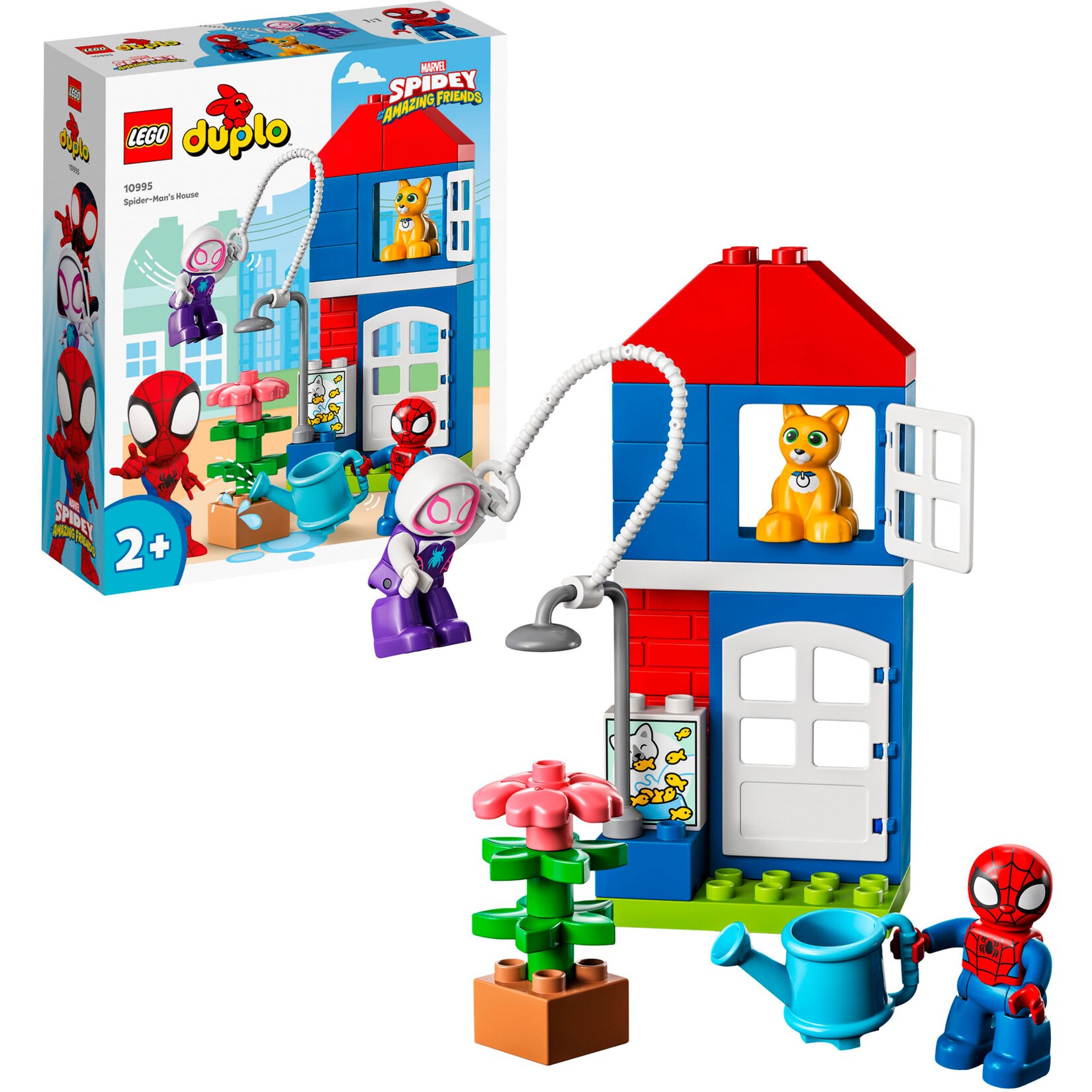 LEGO Konstruktionsspielzeug DUPLO Spider-Mans Haus