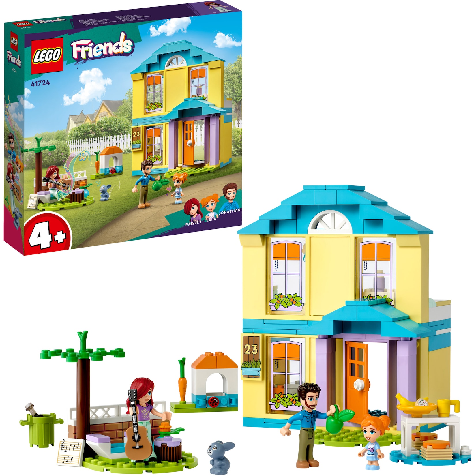 LEGO Konstruktionsspielzeug Friends Paisleys Haus