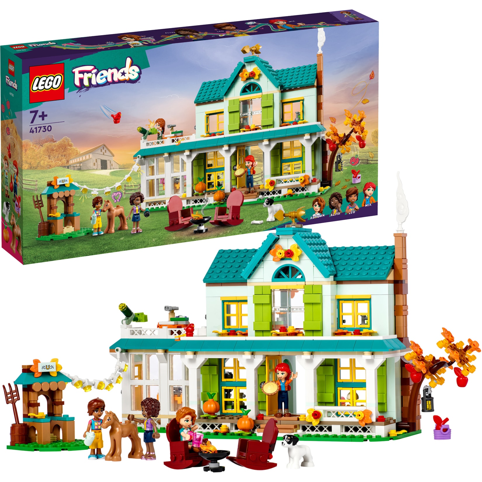 LEGO Konstruktionsspielzeug Friends Autumns Haus
