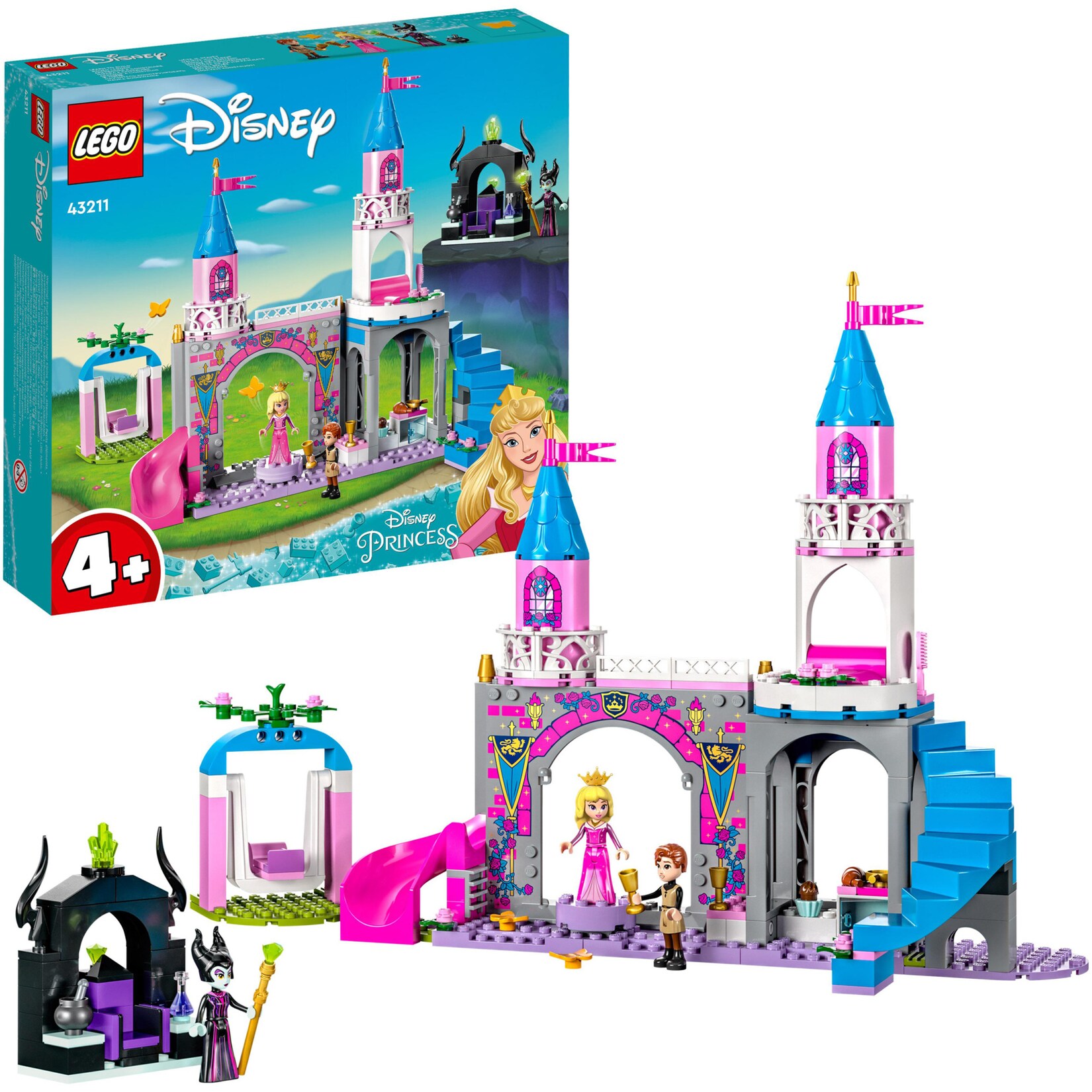 LEGO Konstruktionsspielzeug Disney Princess Auroras Schloss