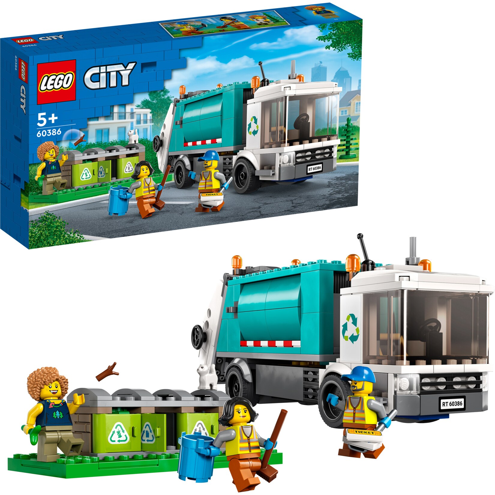 LEGO Konstruktionsspielzeug City Müllabfuhr