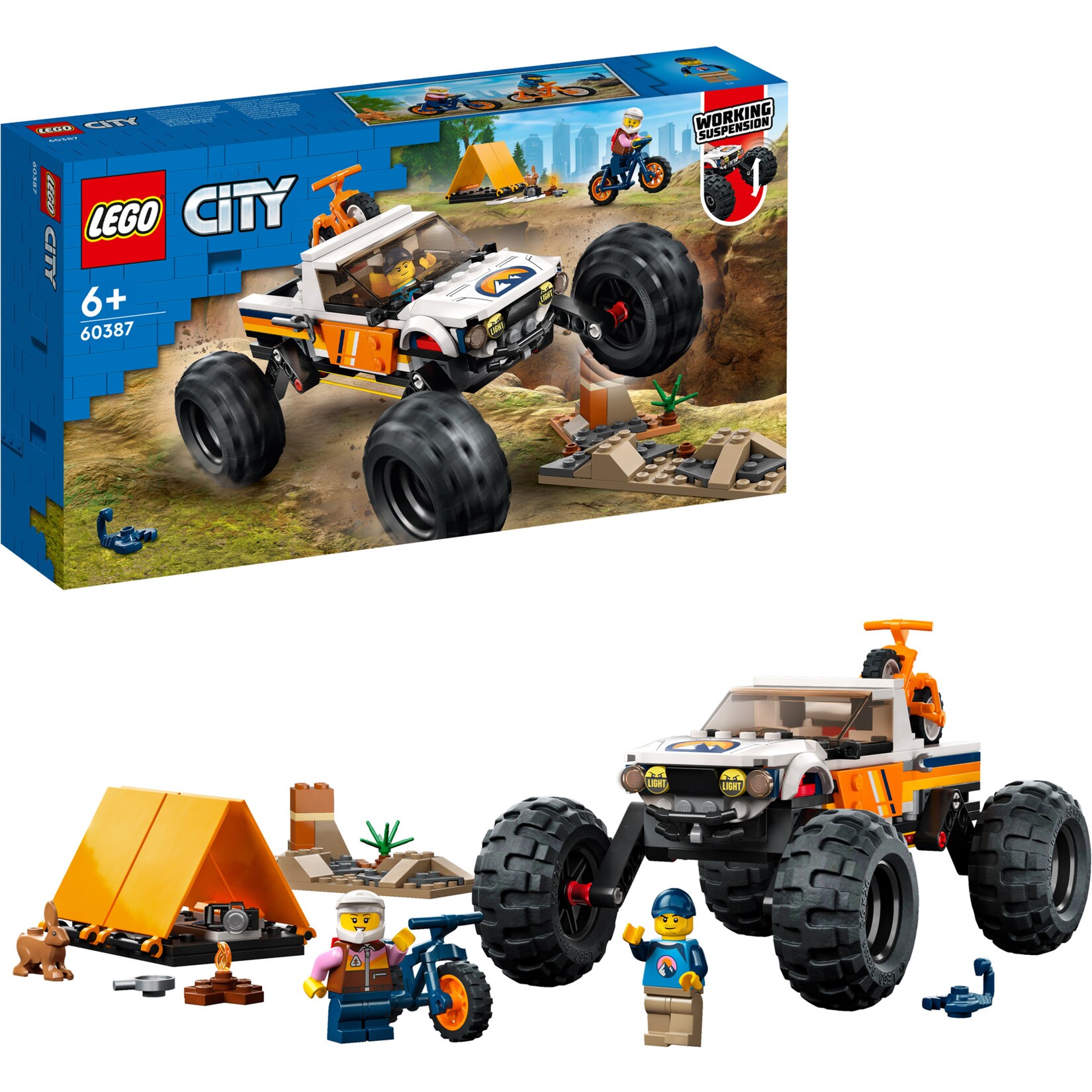 LEGO Konstruktionsspielzeug City Offroad Abenteuer