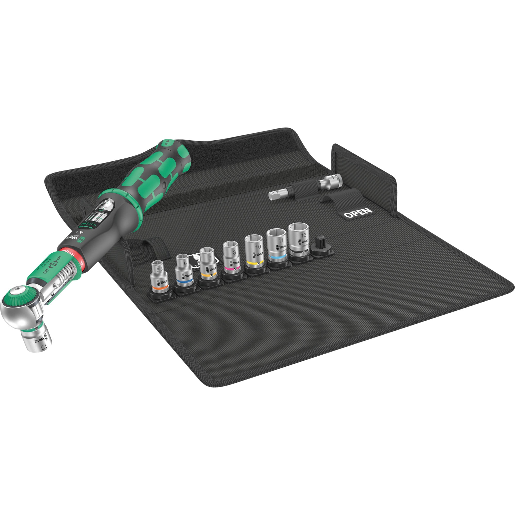 Wera Drehmomentschl&uuml;ssel Drehmomentschl&uuml;ssel Safe-Torque A1 Set 1, 10-teilig - Bild 1
