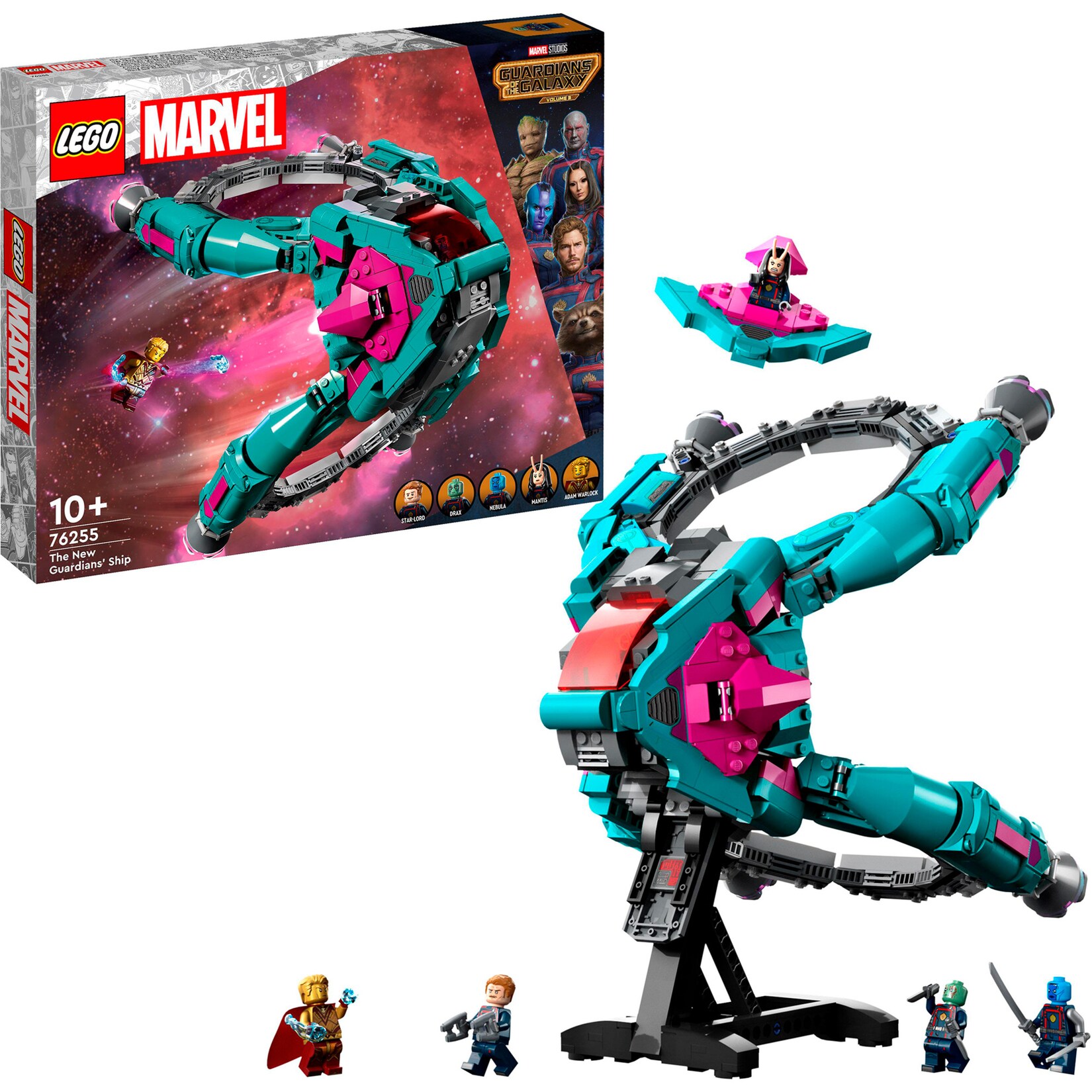 LEGO Konstruktionsspielzeug Marvel Das neue Schiff der Guardians | 05702017419725