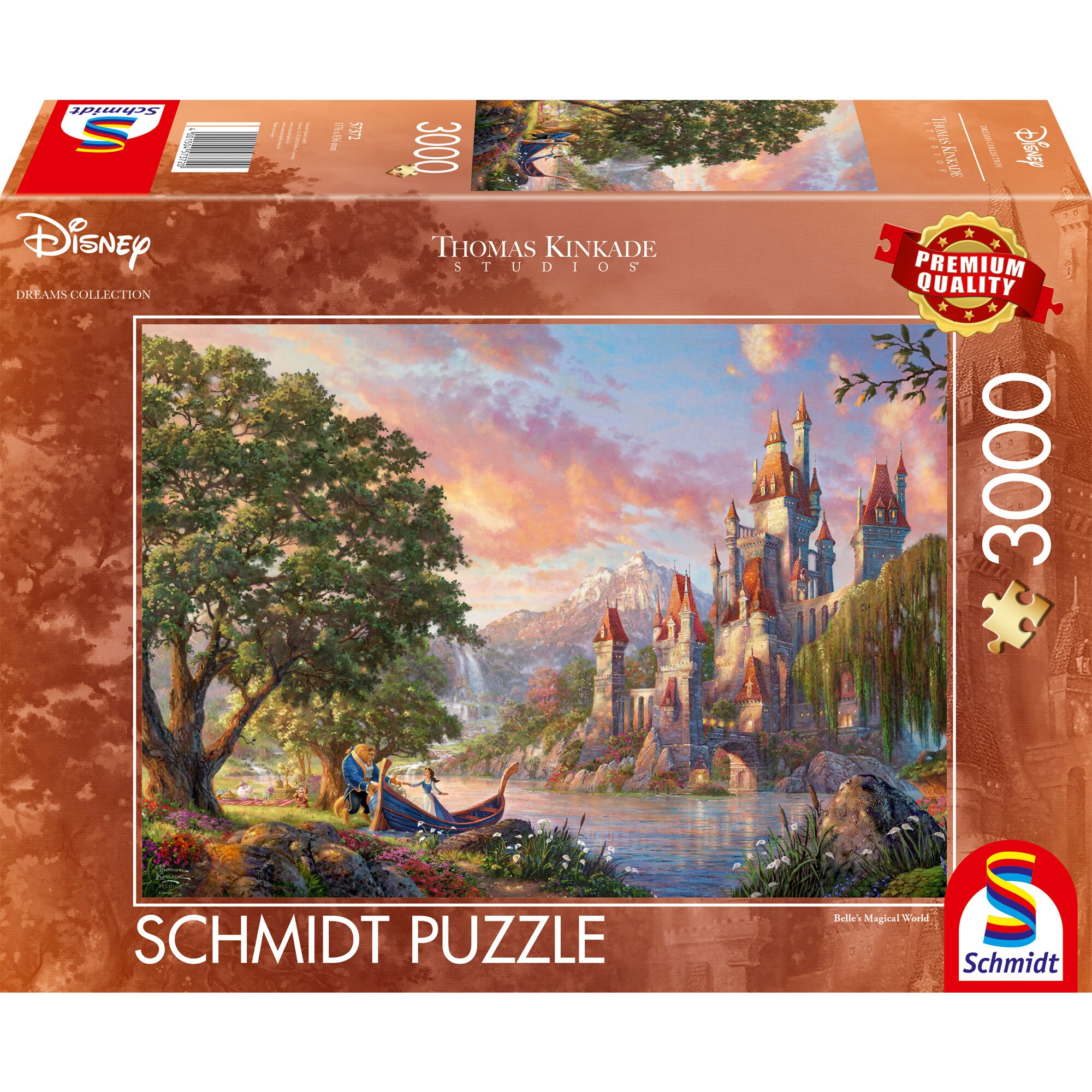 Schmidt Spiele Puzzle Thomas Kinkade Studios: Belle's Magical World - Bild 1