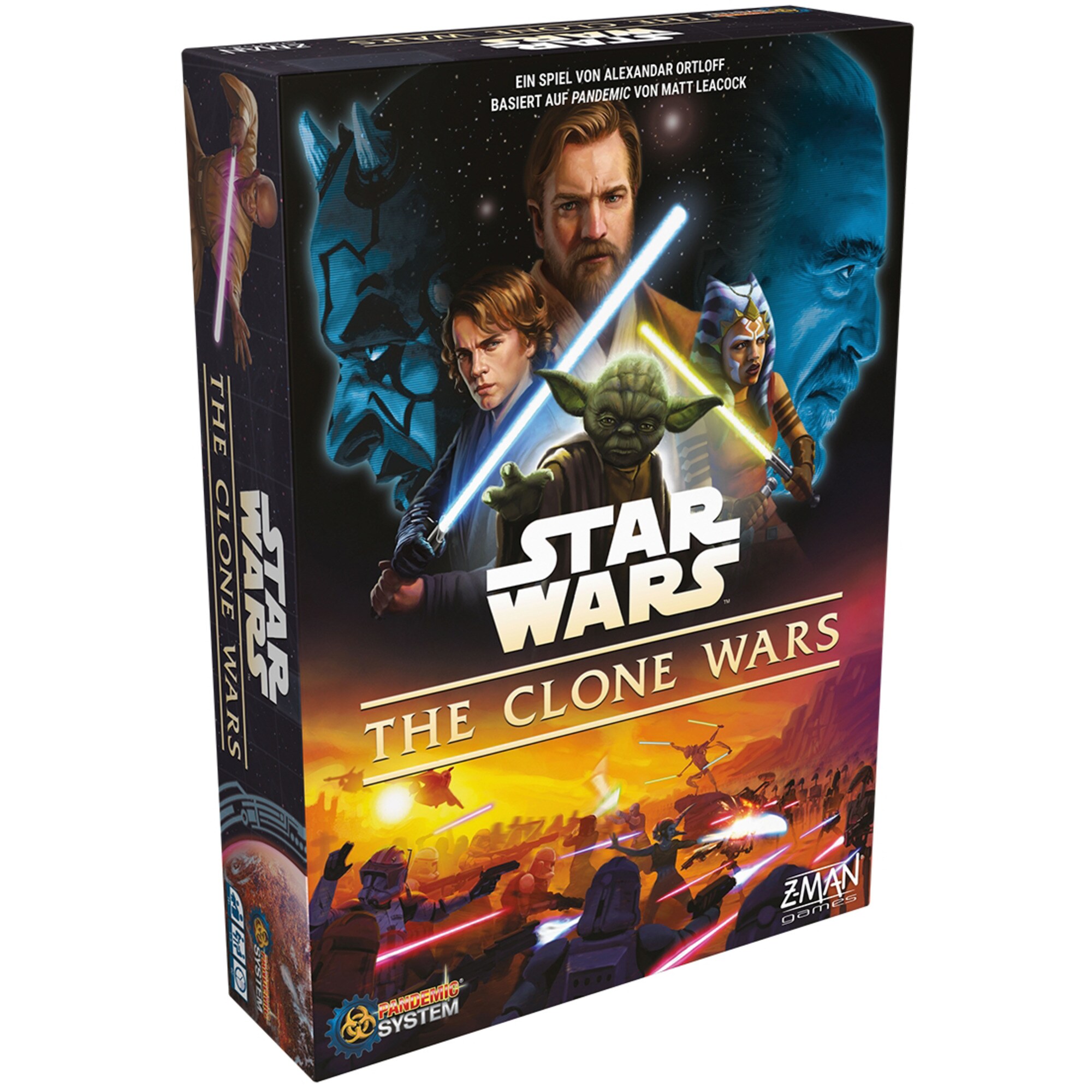 Asmodee Brettspiel Star Wars: The Clone Wars - Bild 1