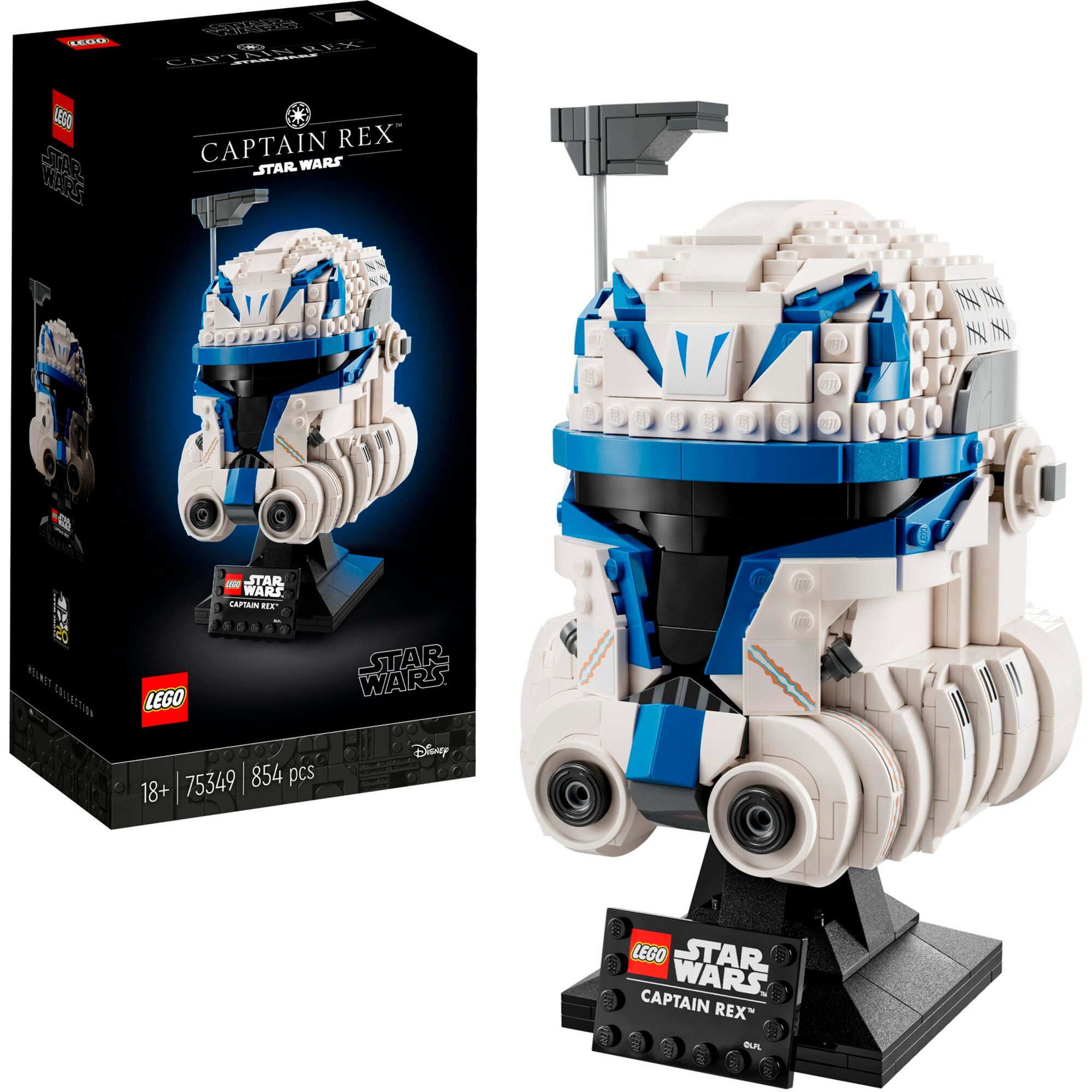 LEGO Konstruktionsspielzeug Star Wars Captain Rex Helm - Bild 1