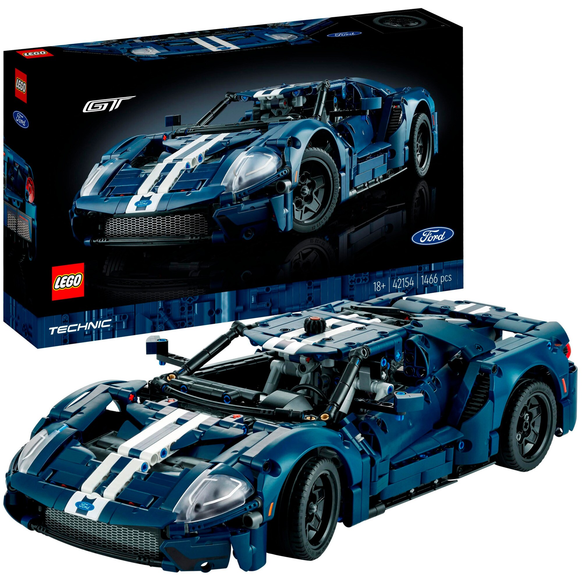 LEGO Konstruktionsspielzeug Technic Ford GT 2022 - Bild 1