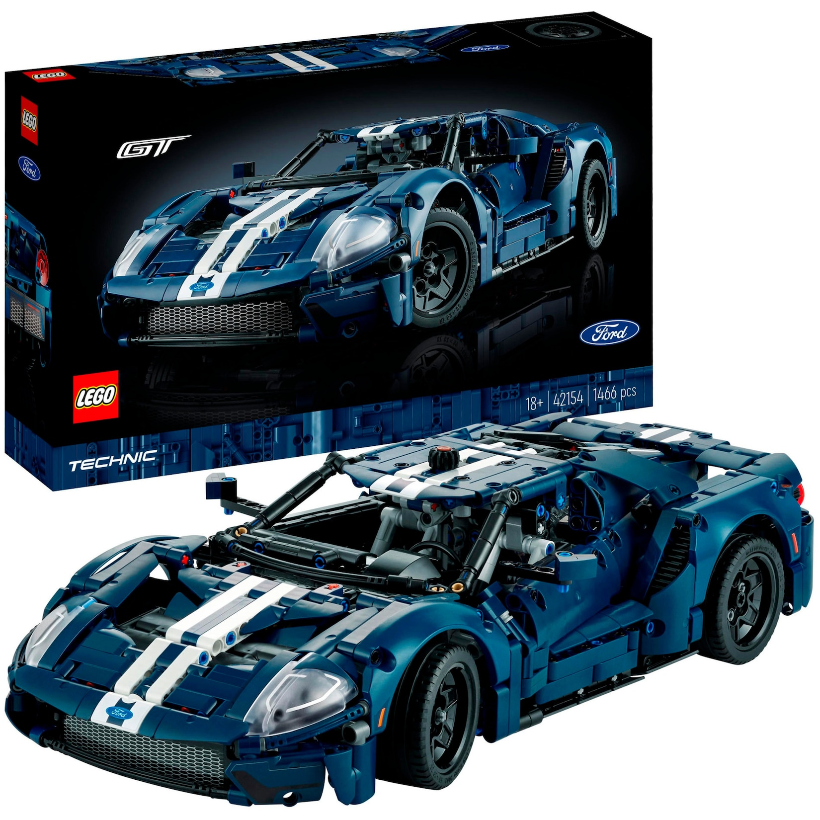LEGO Konstruktionsspielzeug Technic Ford GT 2022