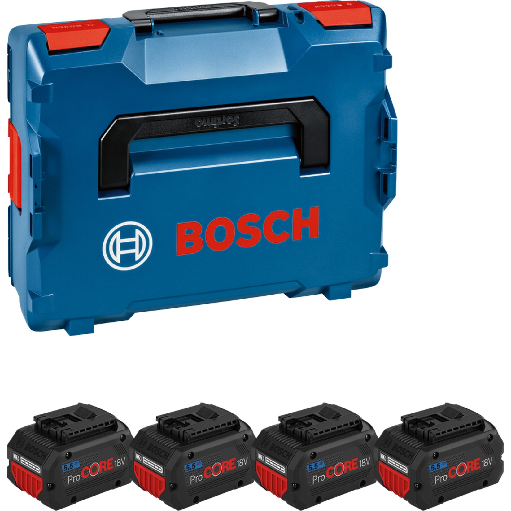 Bosch Akku Akku ProCORE 18V 5.5Ah Professional, 4 Stück