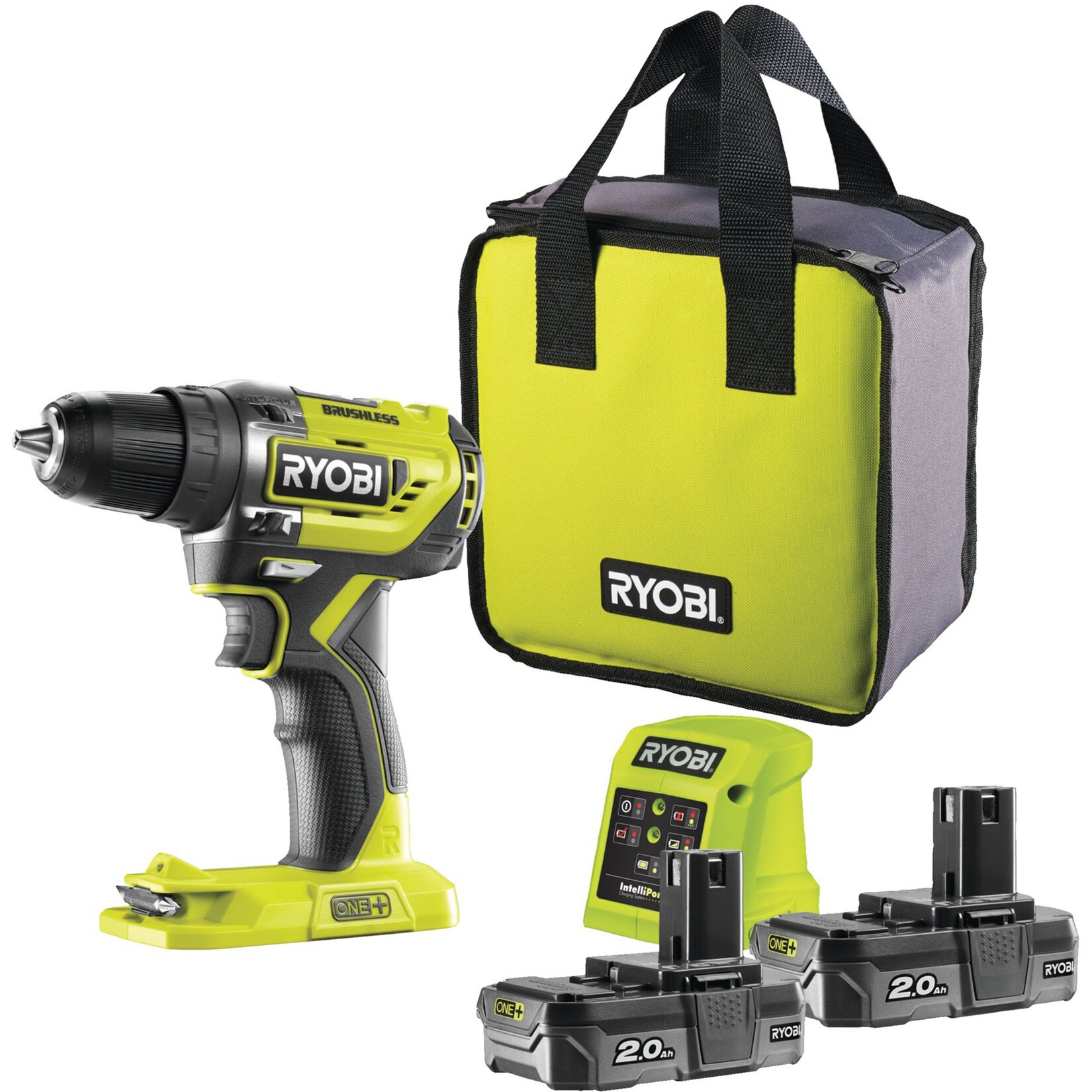 Ryobi Bohrschrauber ONE+ Akku-Bohrschrauber R18DD5-220S, 18Volt | 04892210160799